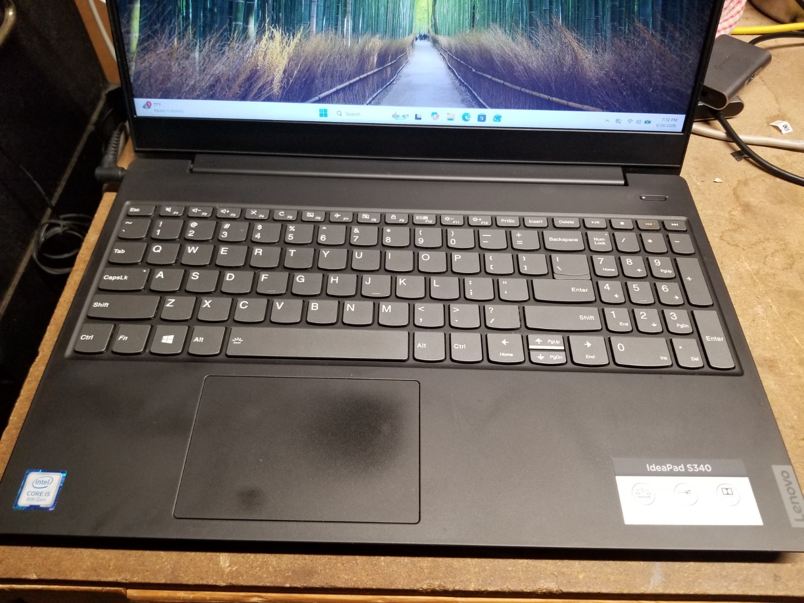 Lenovo IdeaPad S340-15IWL | i5-8265U | 512GB SSD | 12GB RAM | Windows 11 Home