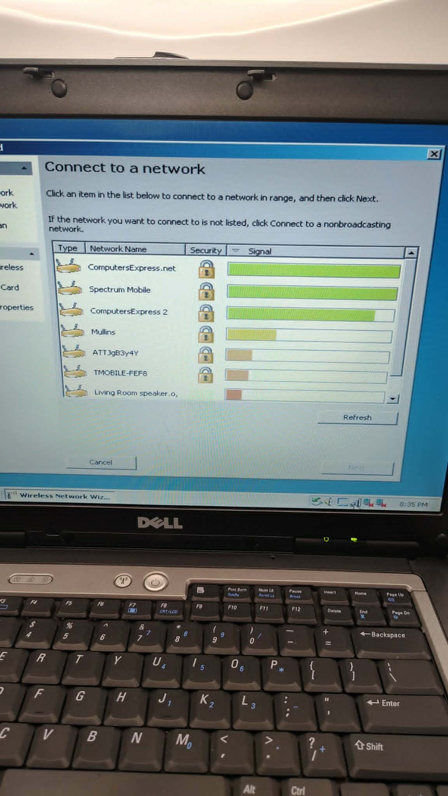 Vintage Dell Laptop Duo Windows 2000 2GB 80GB RS232 Serial Com Port new battery