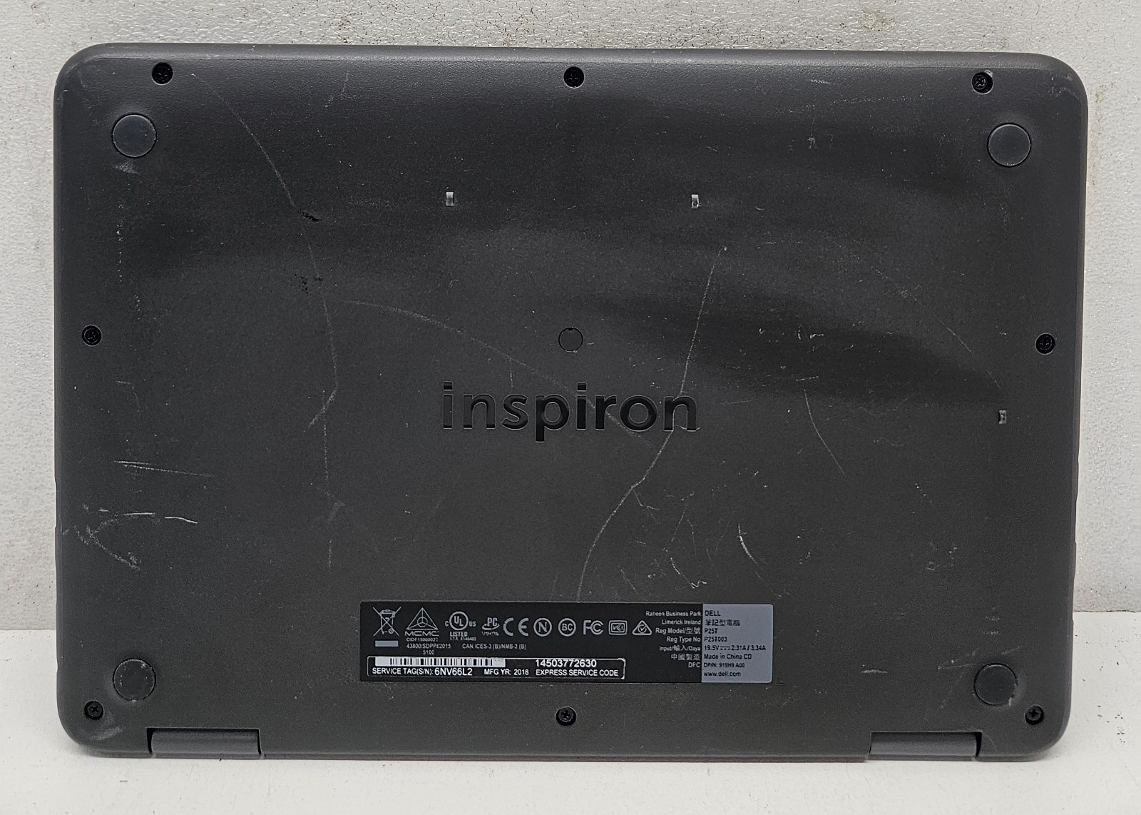 Dell Inspiron 3185 11.6″ Laptop AMD A9-9420e 4GB Ram 500GB HDD NO OS (FL)