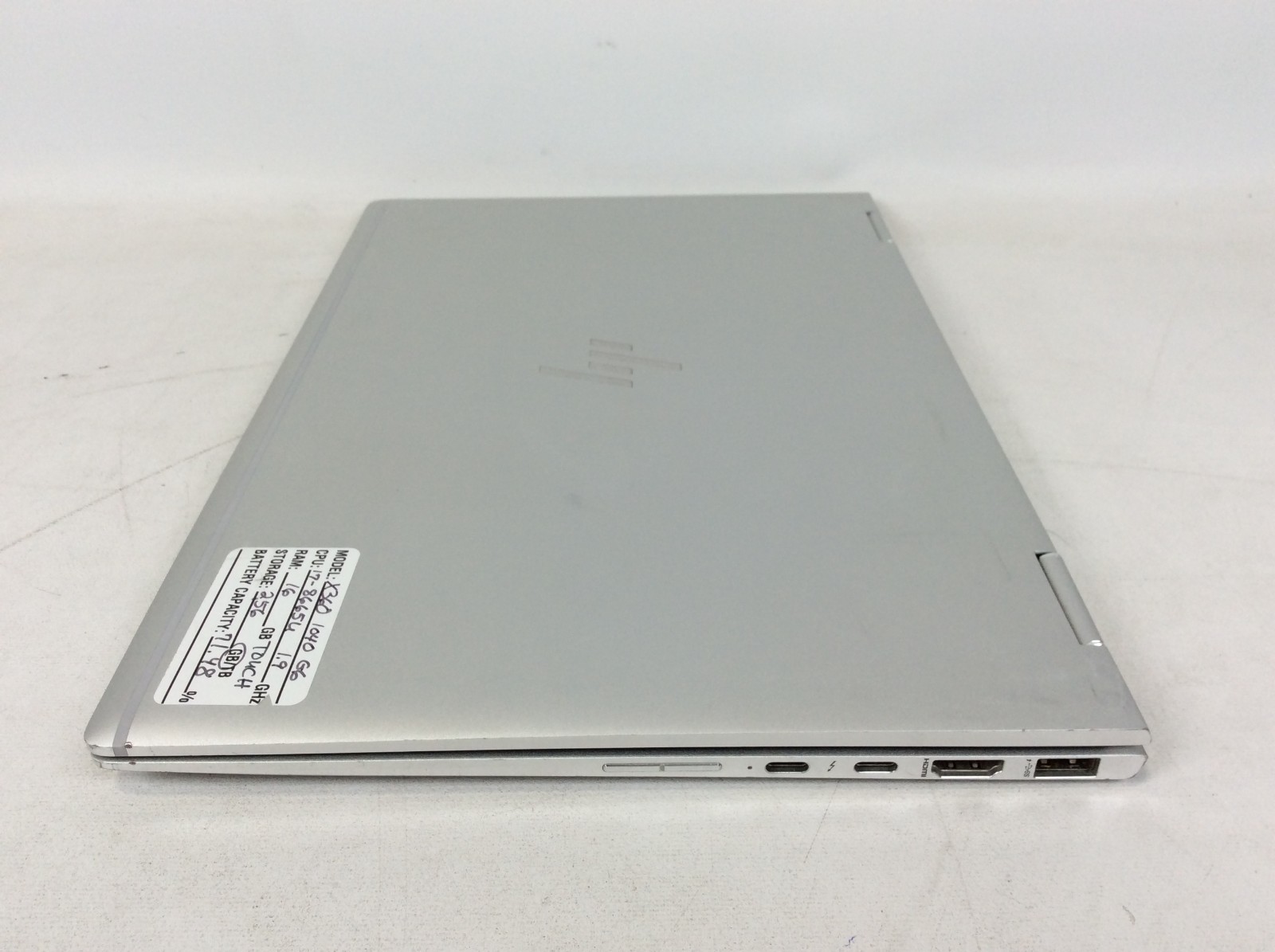 HP EliteBook X360 1040 G6 I7-8665U 1.9GHz 16GB RAM 256GB +Charger Batt Cap 71%