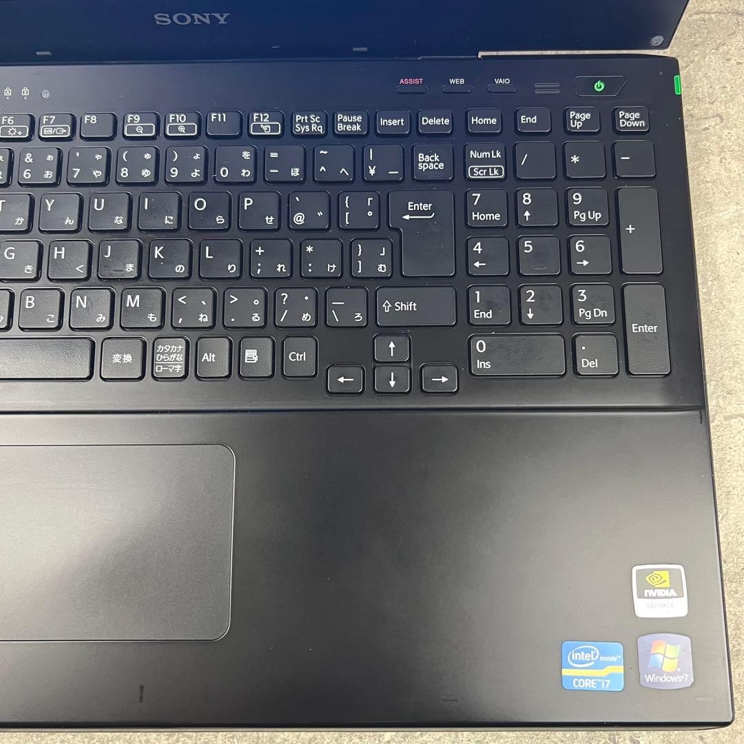 SONY VAIO SVS15119FJB Laptop 4GB RAM 750GB HDD Used Japan Genuine