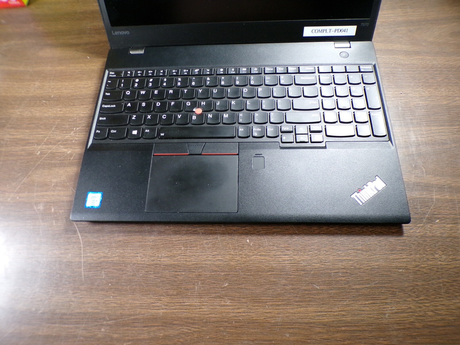 THINKPAD LENOVO T570 INTEL CORE I5-6300U 2.40GHZ 4GB RAM **NO HD/ NO CADDIE