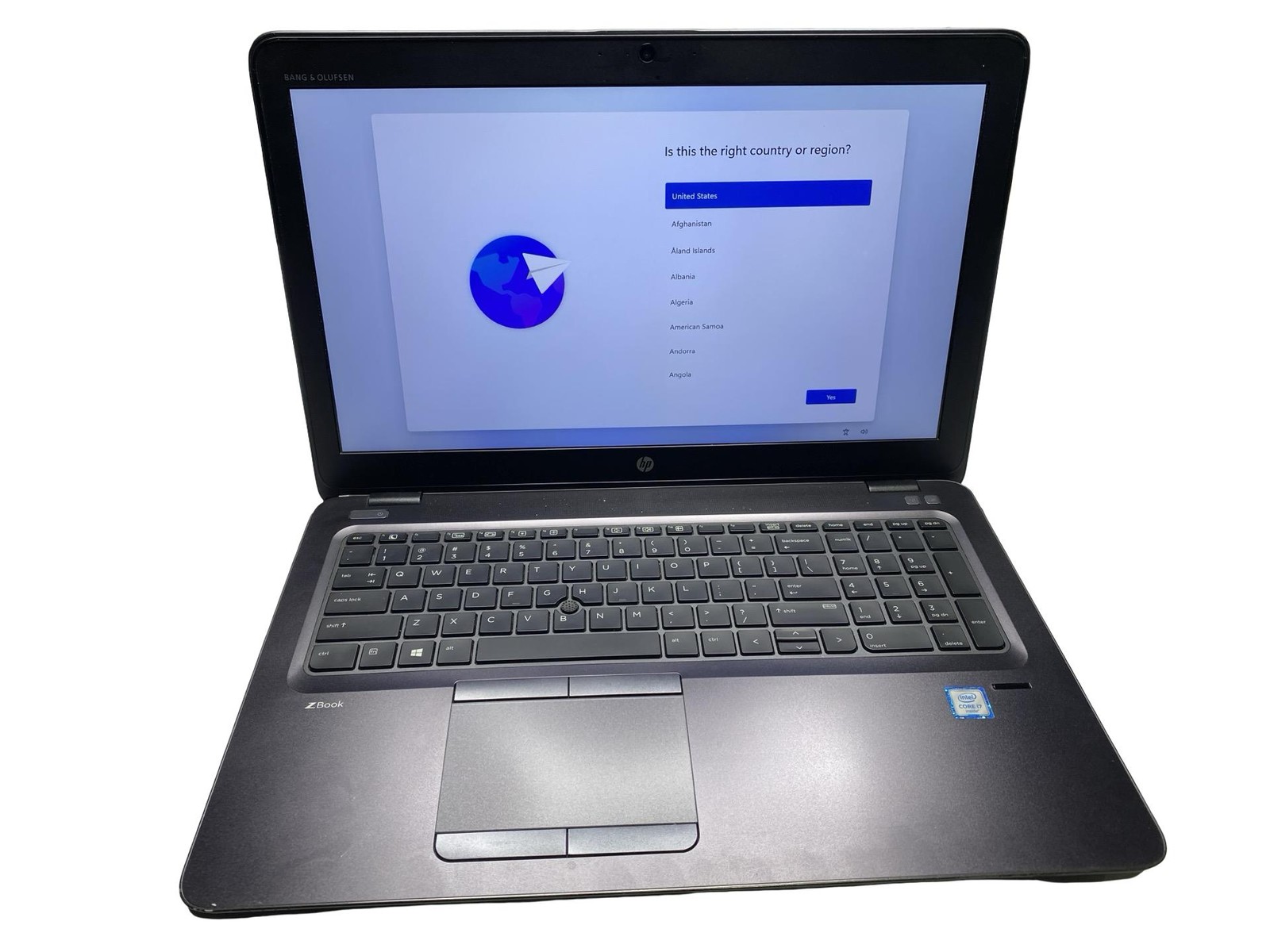 HP ZBook 15u G3 Core i7 6500U 8GB 128GB Win11Pro Grade D Battery Inc