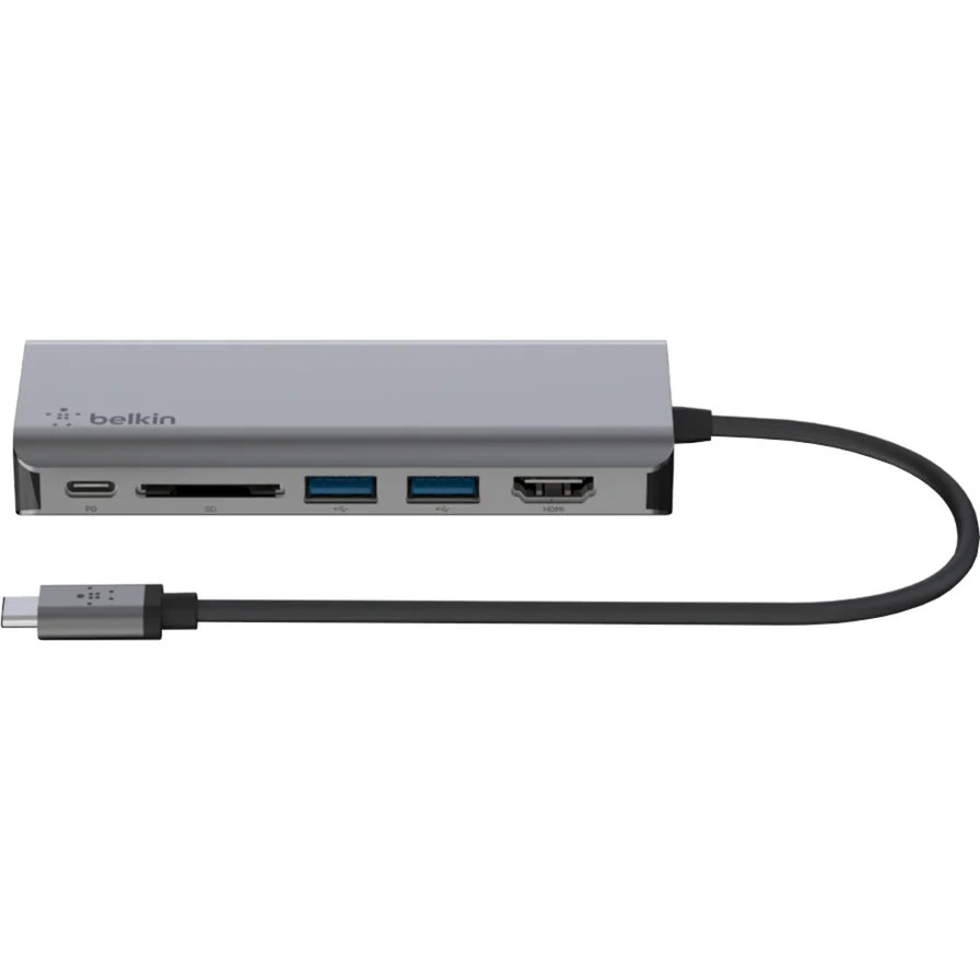 Belkin Connect Meerpoorts 6-in-1 USB-C Hub