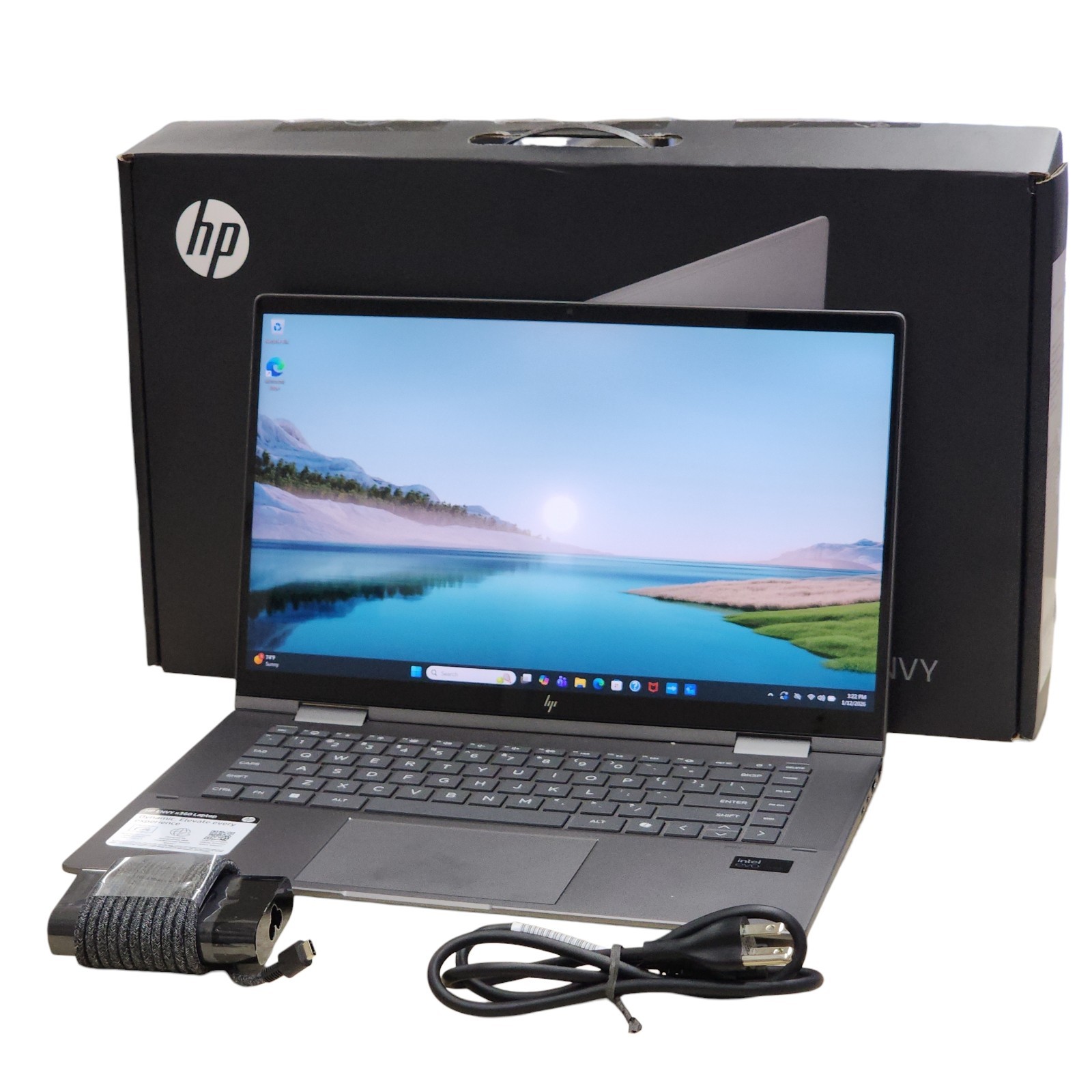 HP Envy x360 15.6″ 2-in-1 Touch Laptop Intel Ultra 5 125U 8GB LPDDR5 512GB SSD