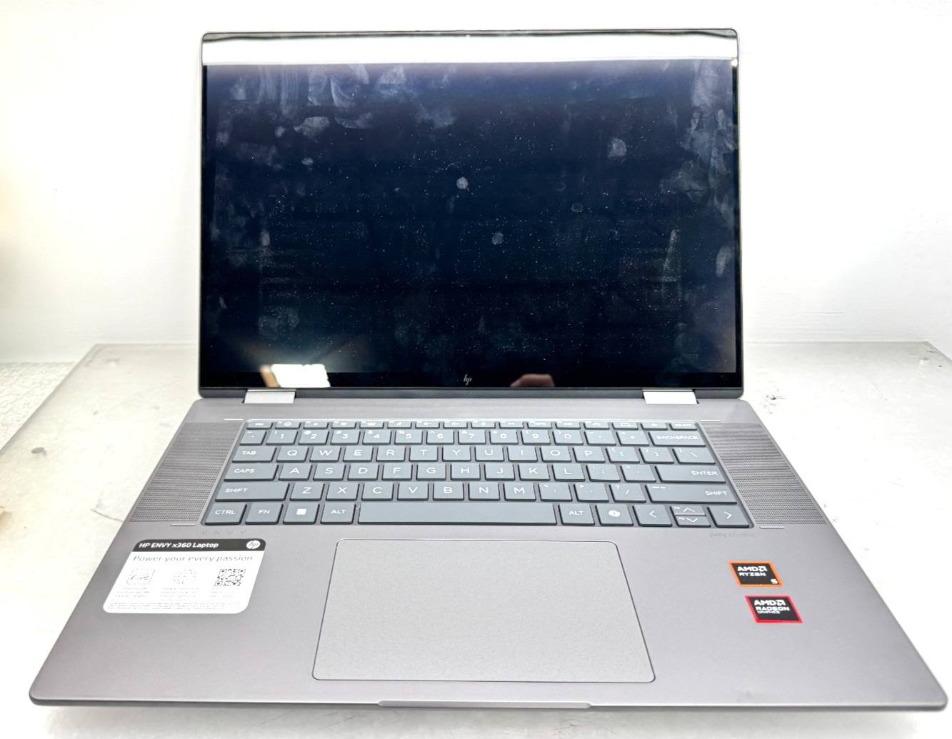 HP ENVY X360 16-ad0013dx Touch AMD Ryzen 5 8640HS@3.50GHz 256G 8G Win11 *Read*