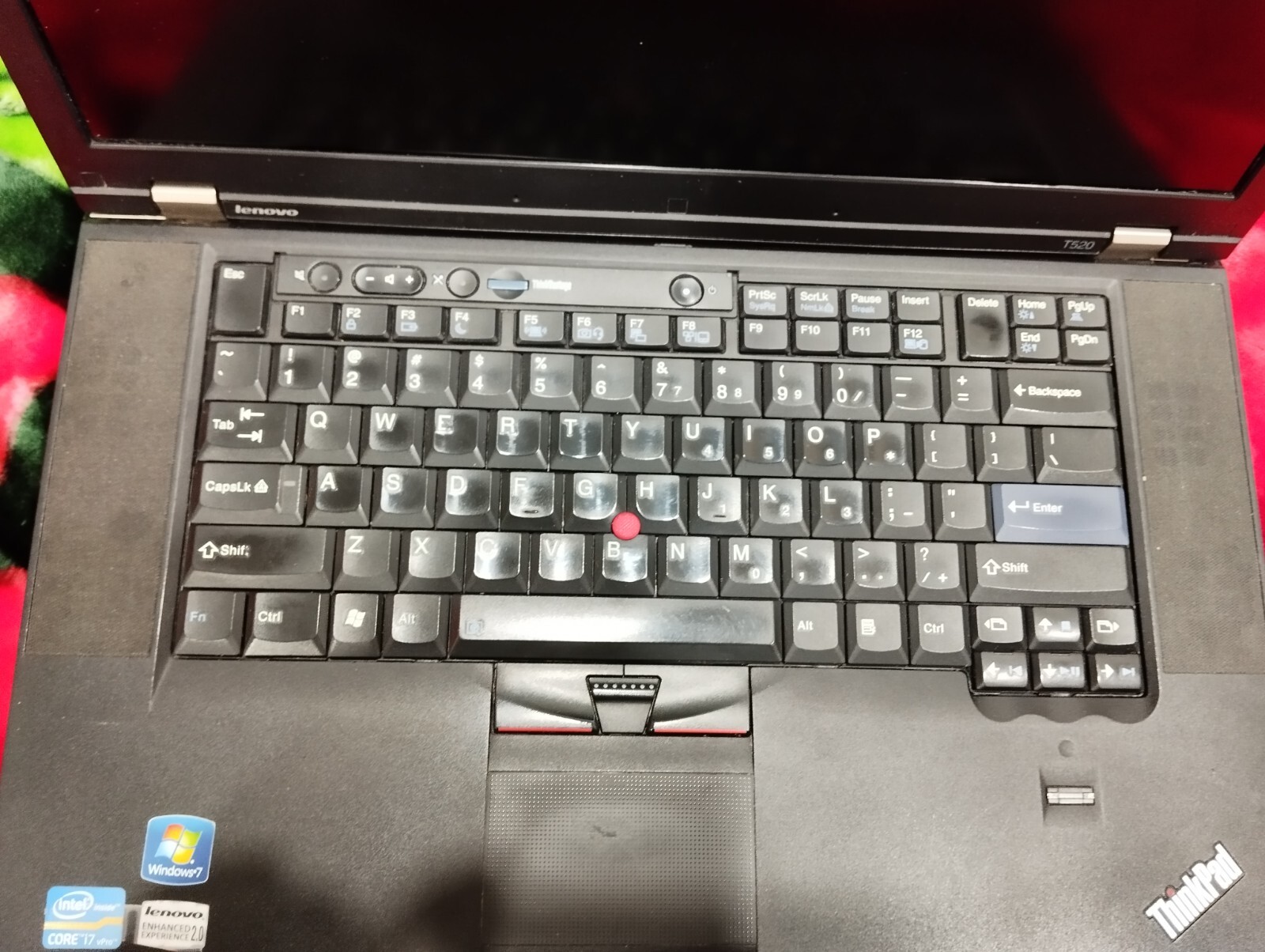 Lenovo Thinkpad Laptop 15.6 Computer core i7 2.60 GHz 500GB/8GB/NVIDIA/WINDOW 10