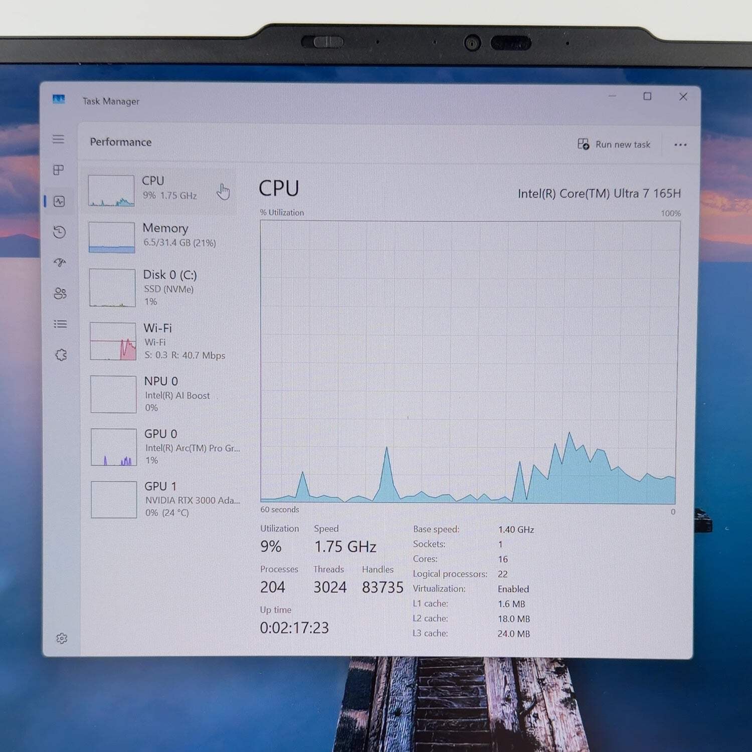 Lenovo ThinkPad P1 Gen 7 21KV0017US 16″ Core Ultra 7 165H 32GB 1TB RTX 3000 Ada