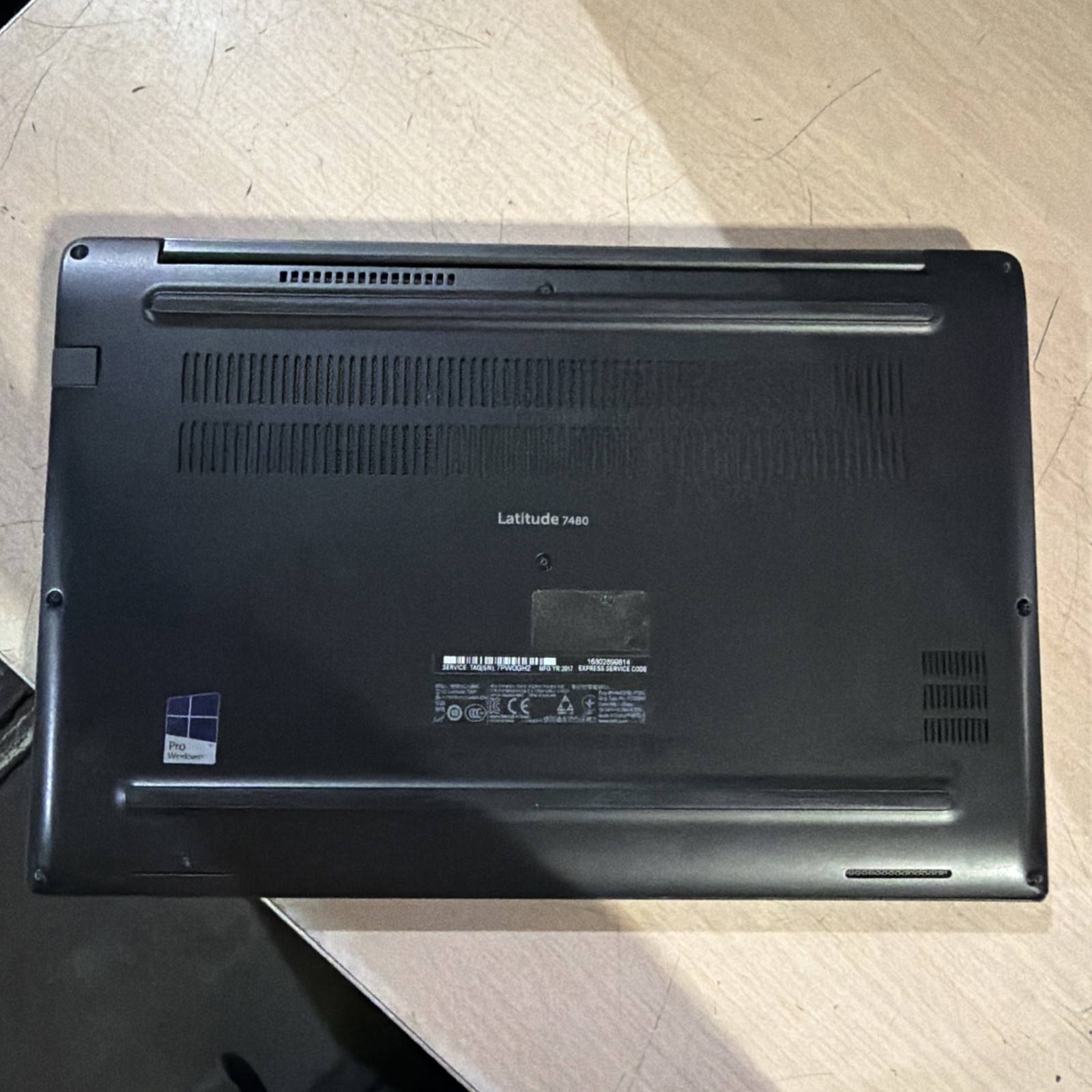 DELL LATITUDE 7480 INTEL CORE I7-6600U 2.60GHZ 8GB RAM NO HD