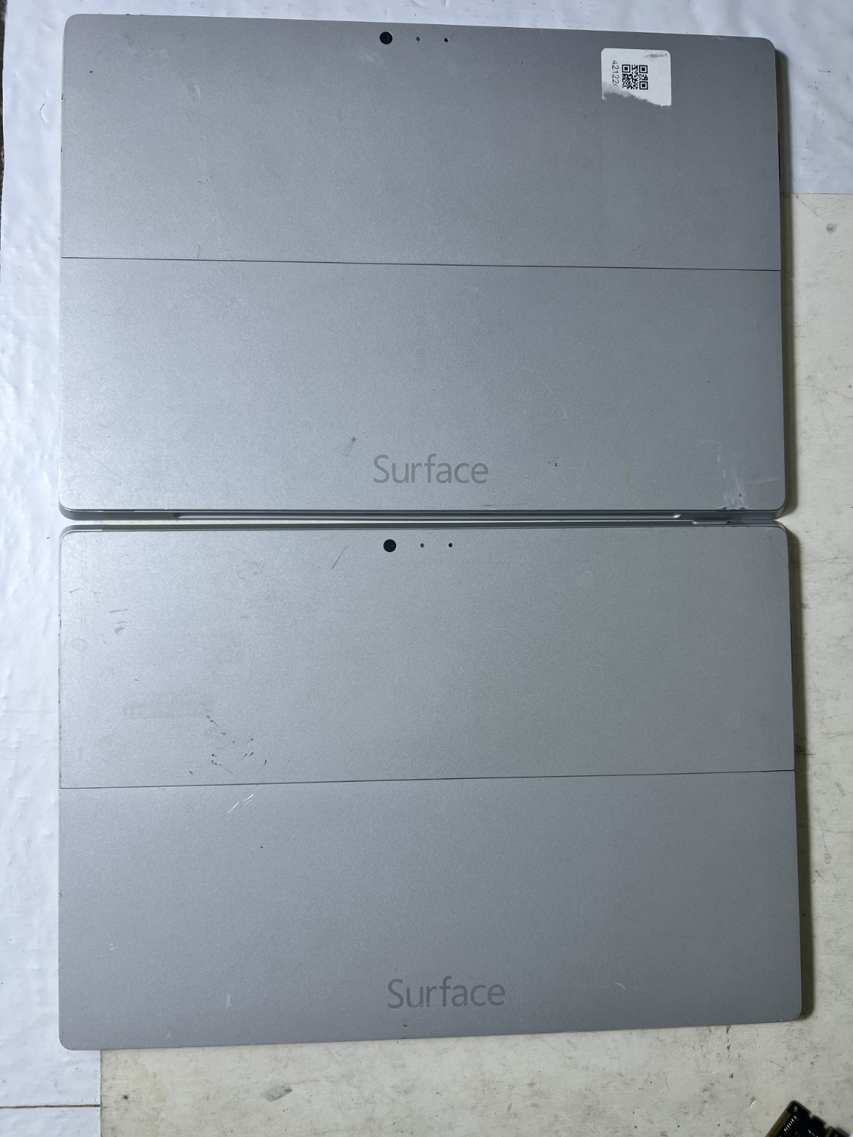 Lot of 2 MICROSOFT SURFACE PRO 3 1631 i5-4TH 1.90GHz 4GB RAM 128GB SSD NO SCREEN