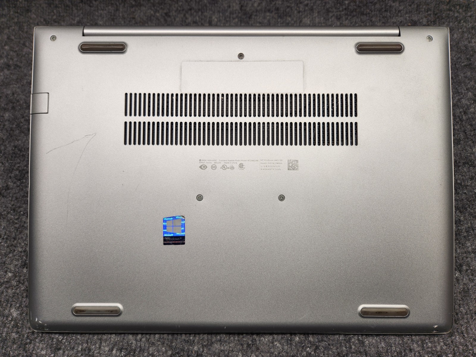 HP ProBook 440 G6 15.6″ Laptop Intel Core i5-8265U 1.60GHz 8GB RAM 128GB SSD