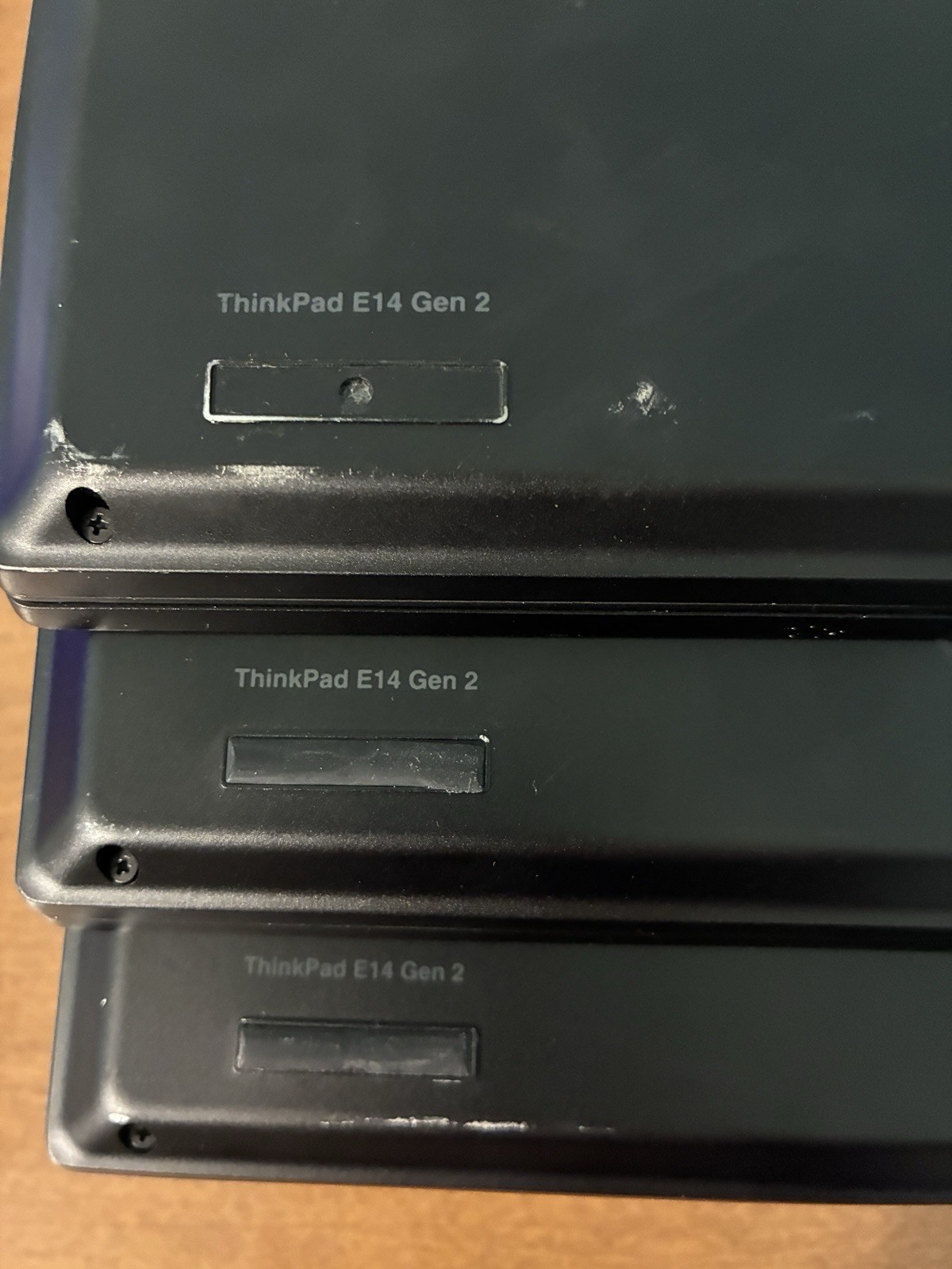 Lenovo 2021 ThinkPad E14 Gen 2 Laptops For Parts Repair No RAM SSD AC Lot of 5