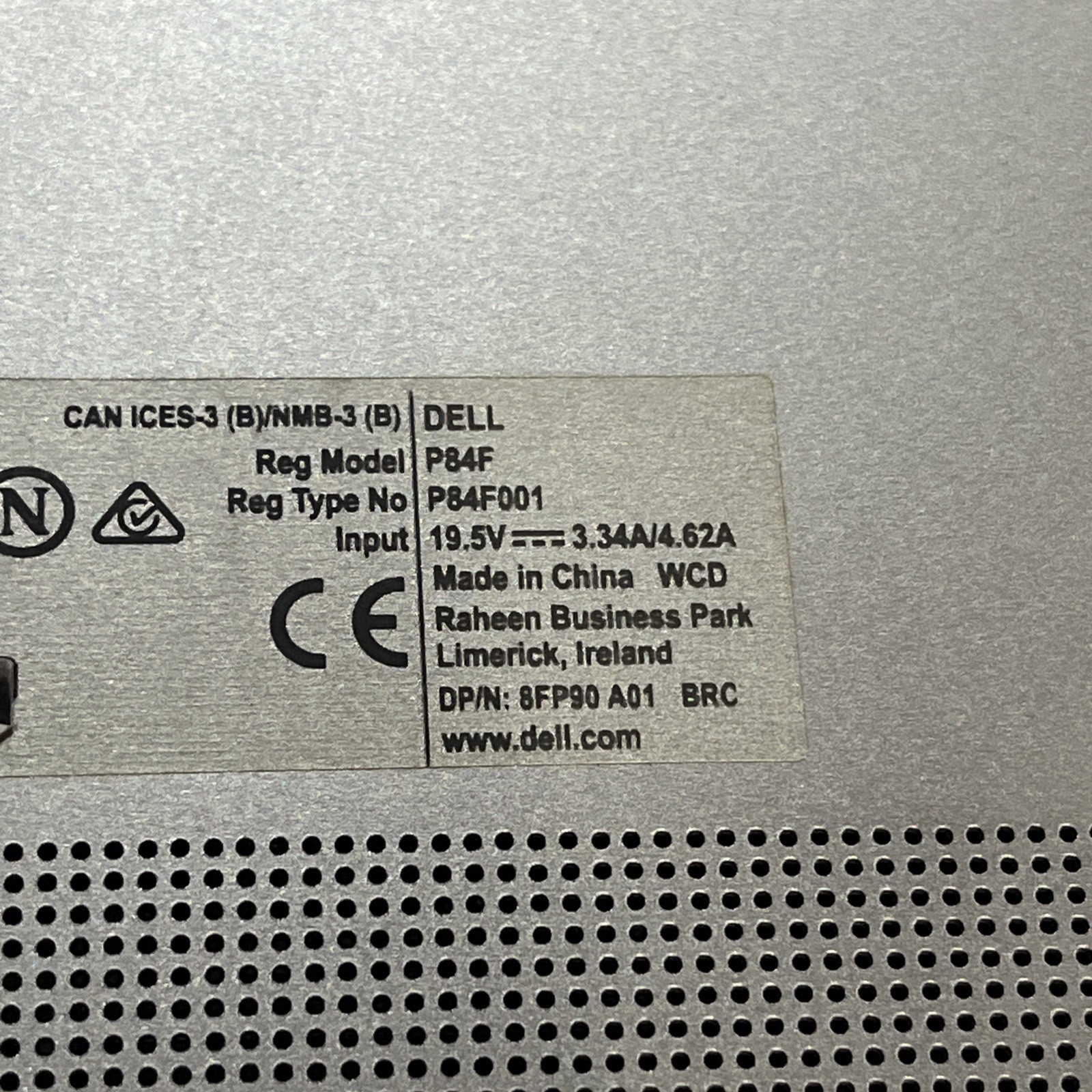 DELL INSPIRON 7591 2 IN 1 INTEL CORE I5-10210U 8GB RAM NO HD
