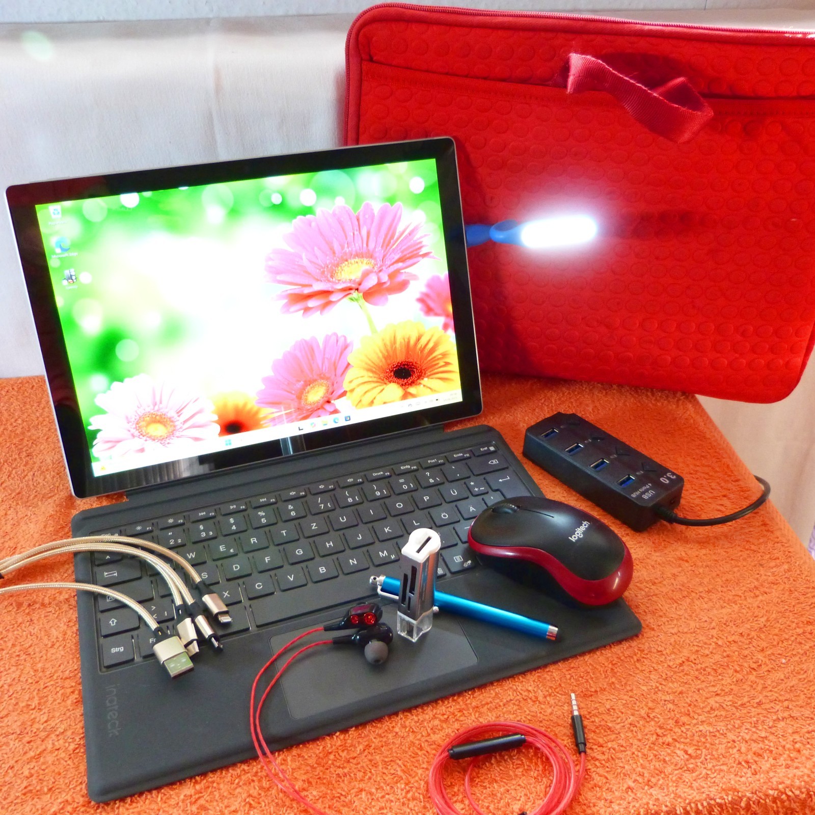 XXL LOT MS Surface Pro 6 Convertible 12″ 2K TOUCH I Windows 11 SSD i5 8Gen