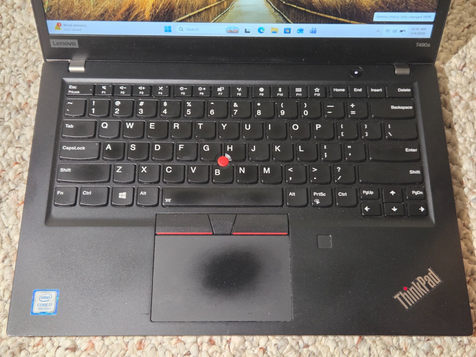 Lenovo ThinkPad T490s 14″ (512 GB SSD, Intel Core i7-8565U, 1.8 GHz, 16 GB RAM)