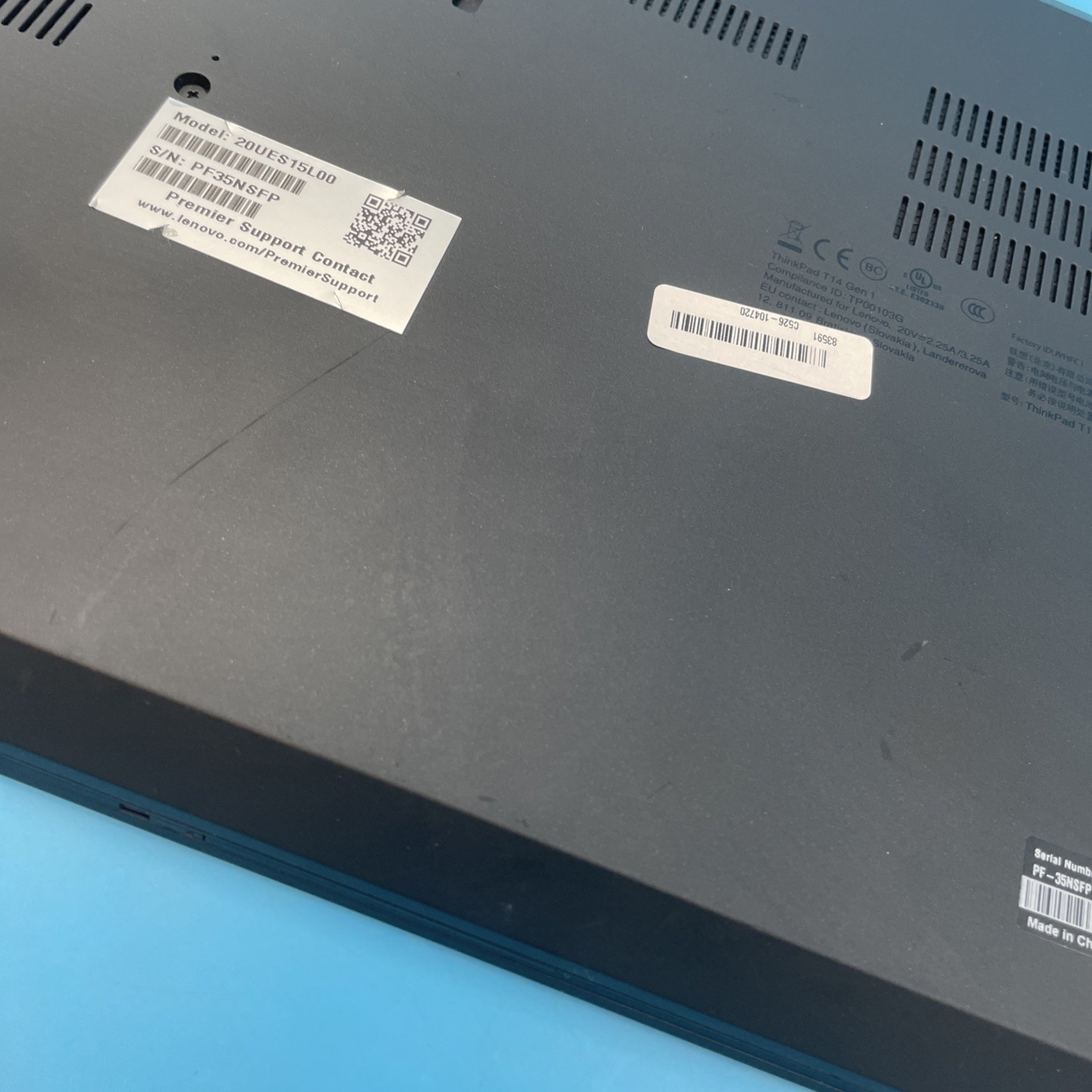 Lenovo ThinkPad T14 | Ryzen 5 Pro 4650U | 16GB RAM | 256GB SSD | W11 PRO | 73%