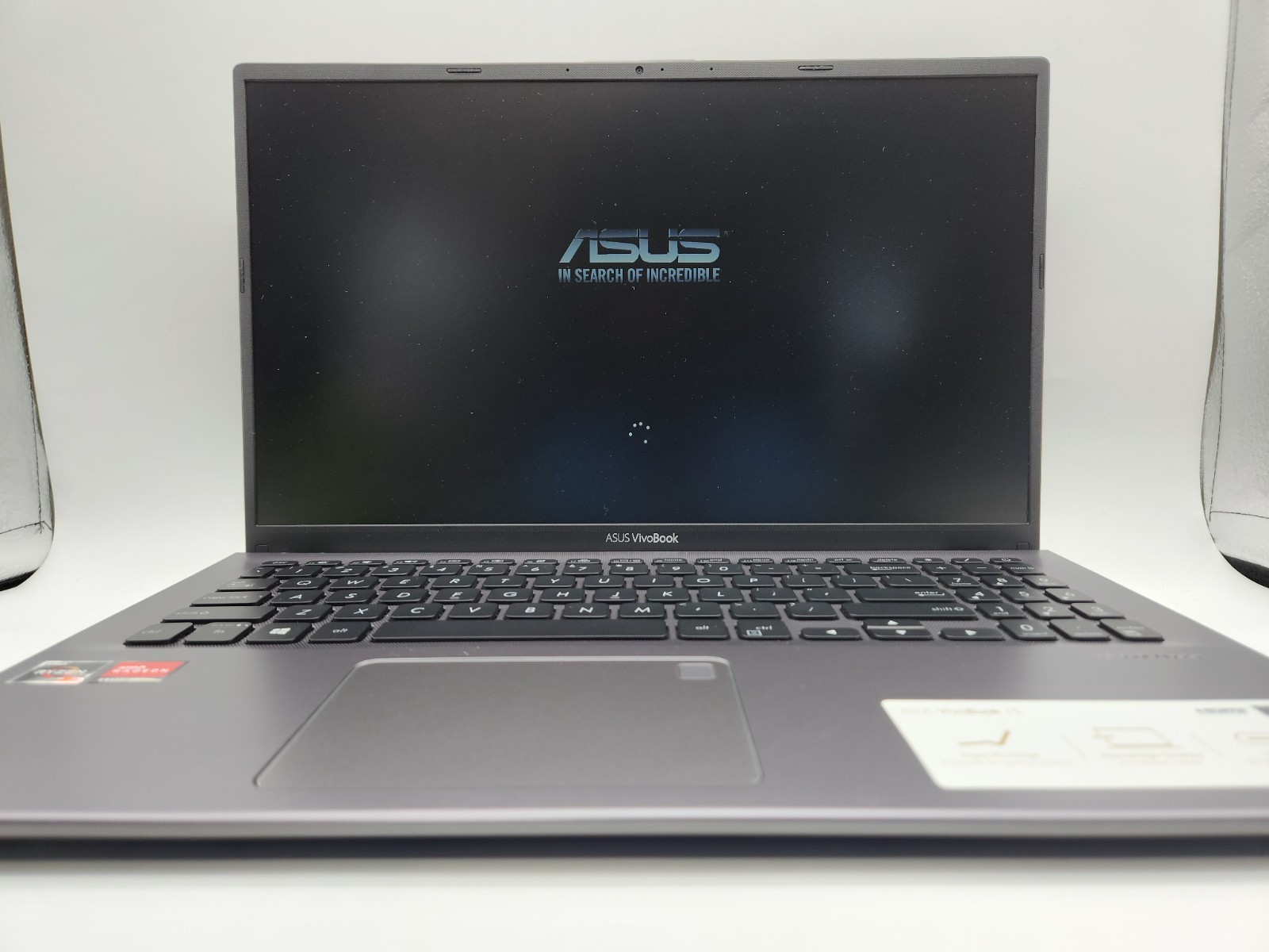 ASUS VivoBook 15.6″ FHD, AMD Ryzen 3 3250U, 4GB DDR4 RAM, 128G SSD, Slate Gray,