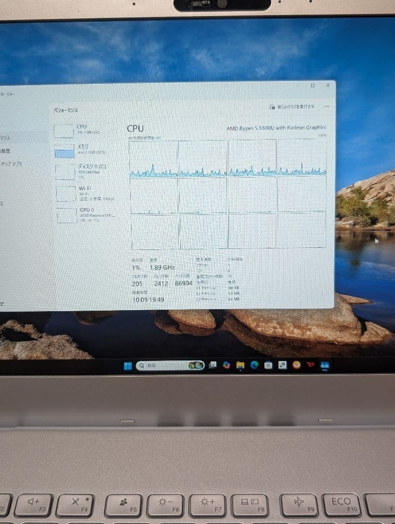 NEC LAVIE N13(N1355) Ryzen 5 5500U Radeon Graphics SSD 512GB 8GB 13.3″FHD Win 11