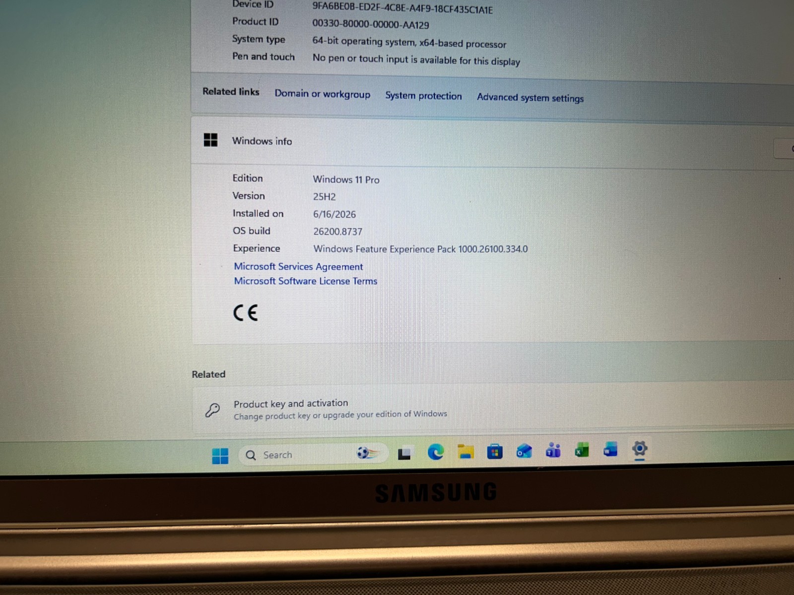 Samsung 700Z 17.3″ i7 Laptop 8GB 128GB SSD Win 11 Pro Office 2021 2GB GRAPHICS