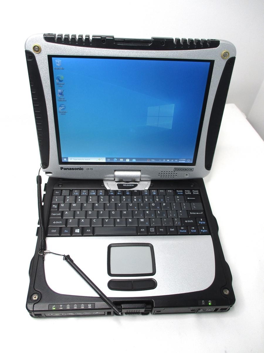 Panasonic ToughBook CF-19 MK8 TouchScreen i5-3610ME 2.7Ghz 8GB 500GB Win10 -READ