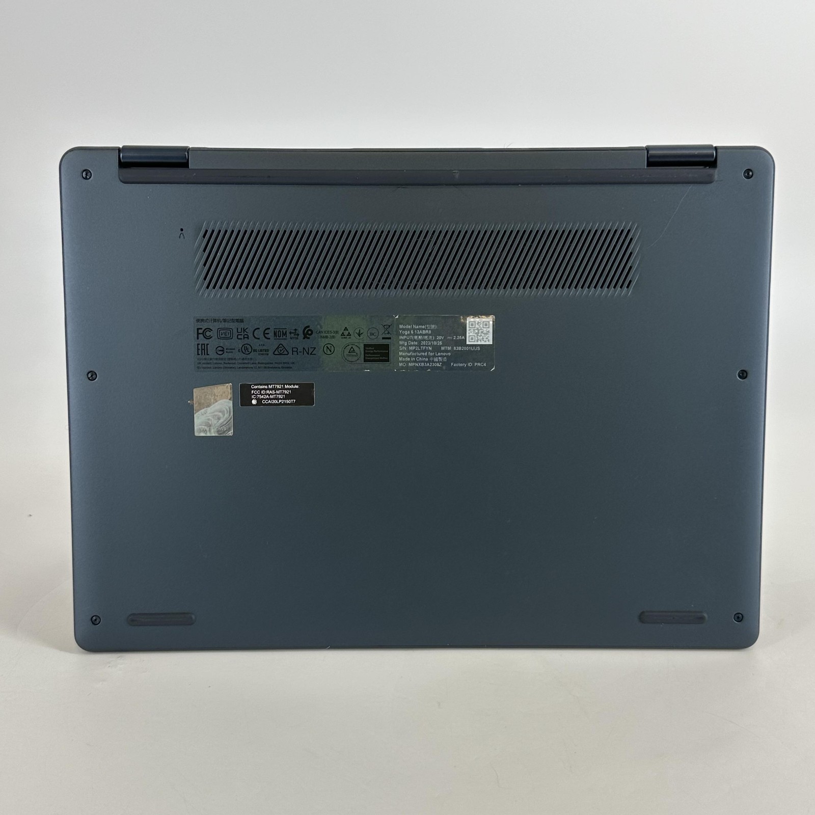 Lenovo Yoga 6 13.3 Blue FHD+ TOUCH 2.0 GHz Ryzen 5 7530U 8GB RAM 256GB SSD Good