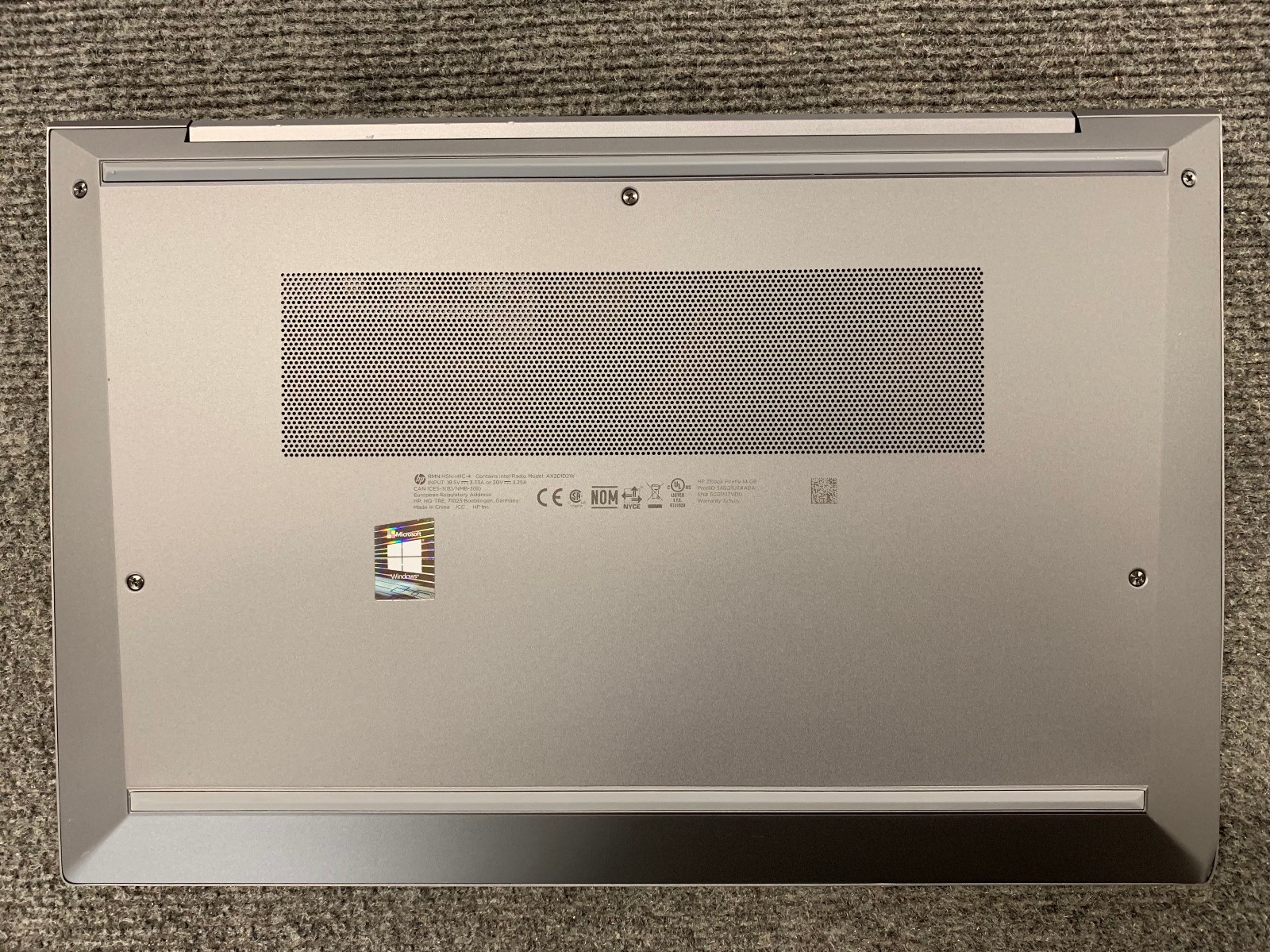 HP Zbook Firefly G8 14″ Laptop i7-1165G7 16GB RAM, No Storage, Remote Managed