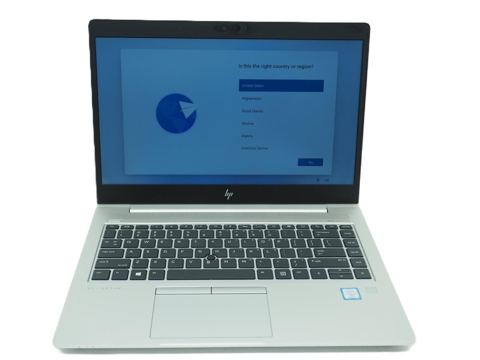 HP ELITEBOOK 840 G5 14″ Intel Core i5-8350U 1.70GHz 8GB RAM 256GB NVMe Grade A