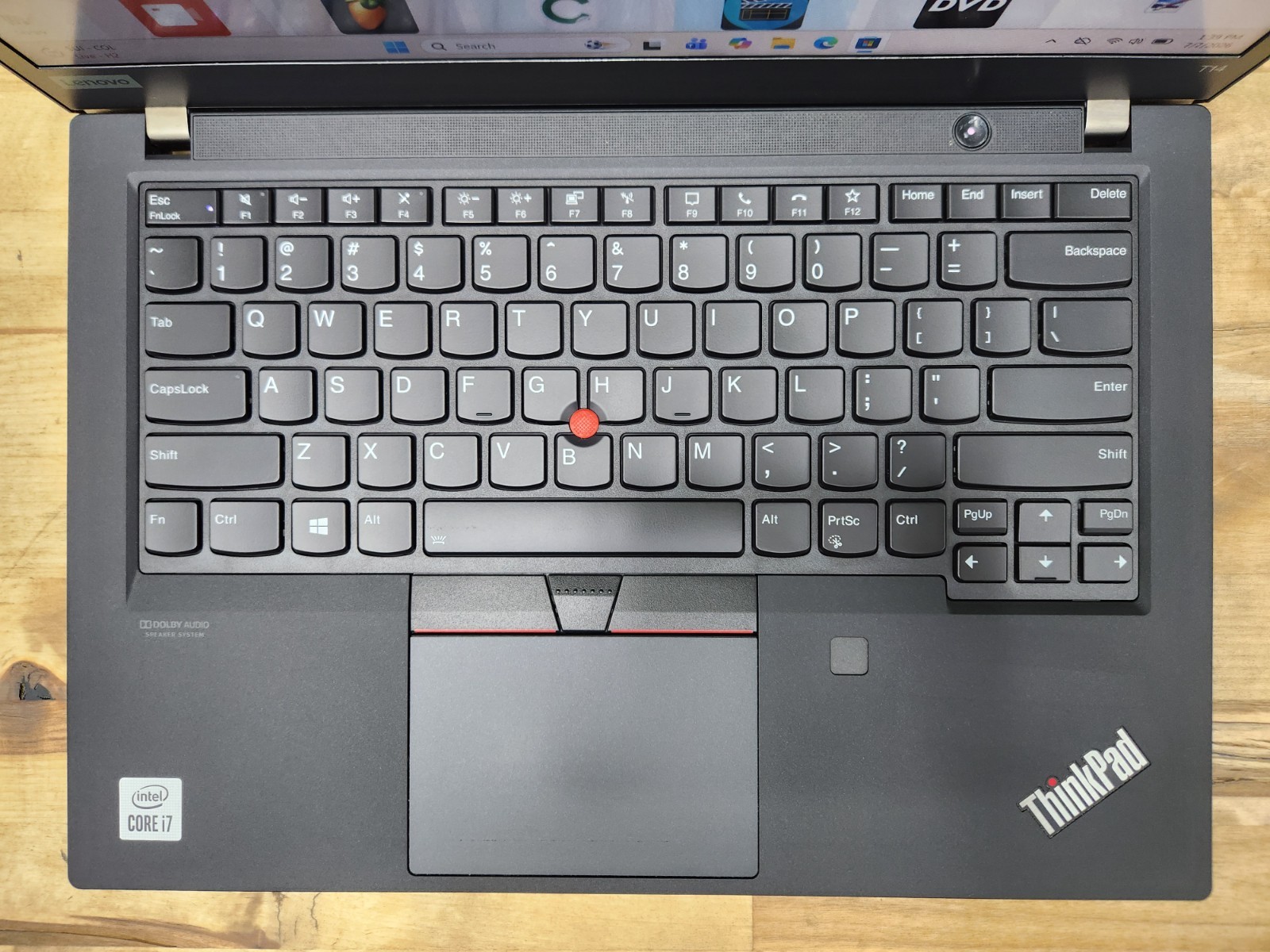 Lenovo ThinkPad T14 Gen 1 14″ FHD i7-10510U 1.8GHz 16GB 256GB SSD Win 11 Pro ~