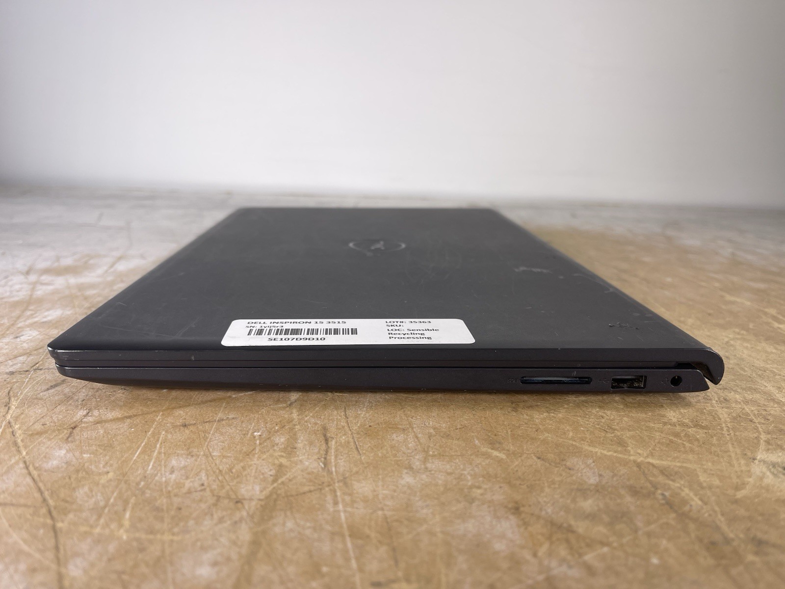DELL INSPIRON 15 3515 RYZEN 5 3450U @ 2.1GHz, 8GB RAM, NO HDD/OS – (FOR PARTS)