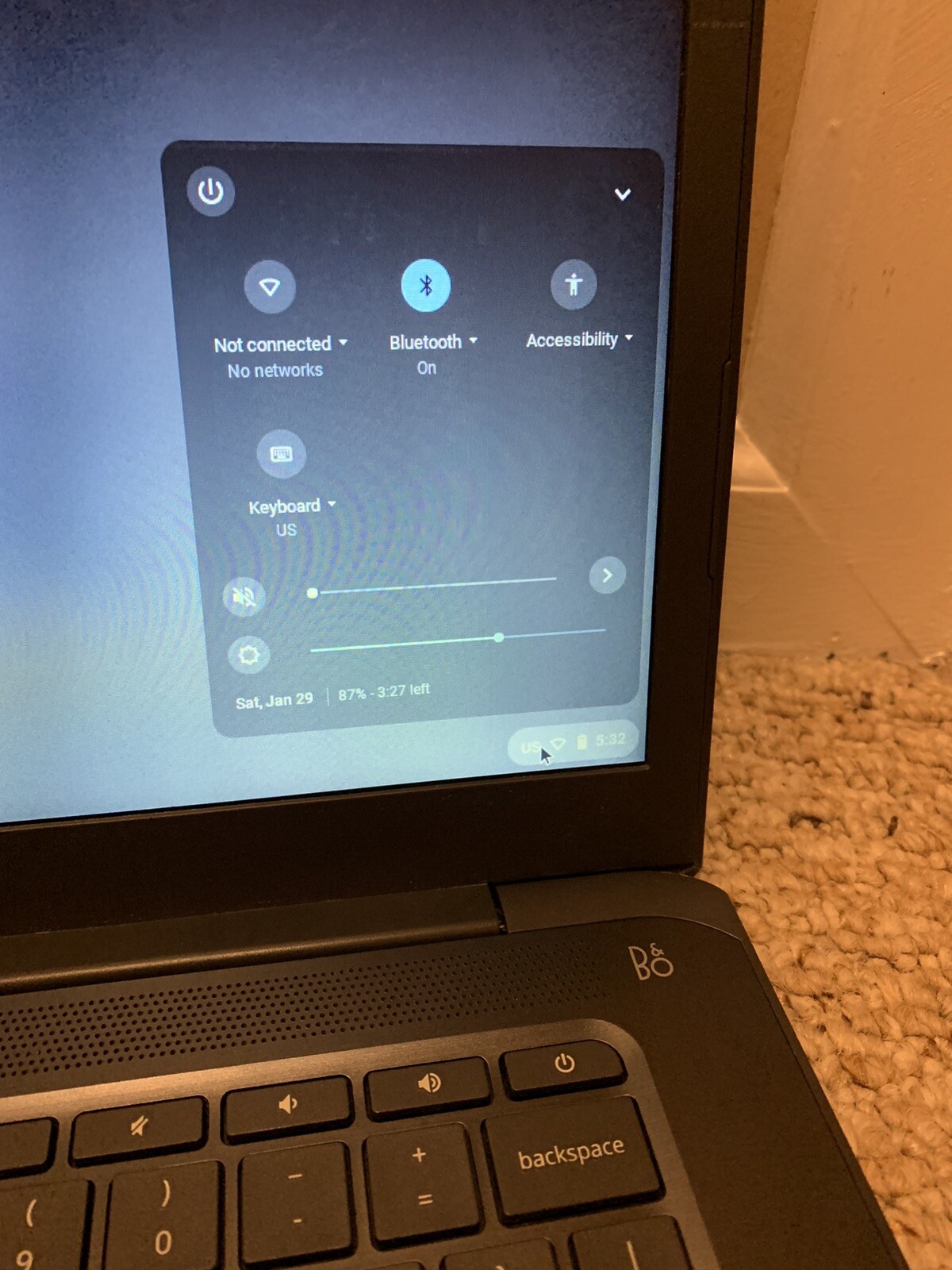 HP Chromebook 14” inch HD LED 14-db0023dx 32GB, AMD A4 Dual-Core, 2.40GHz, 4GB