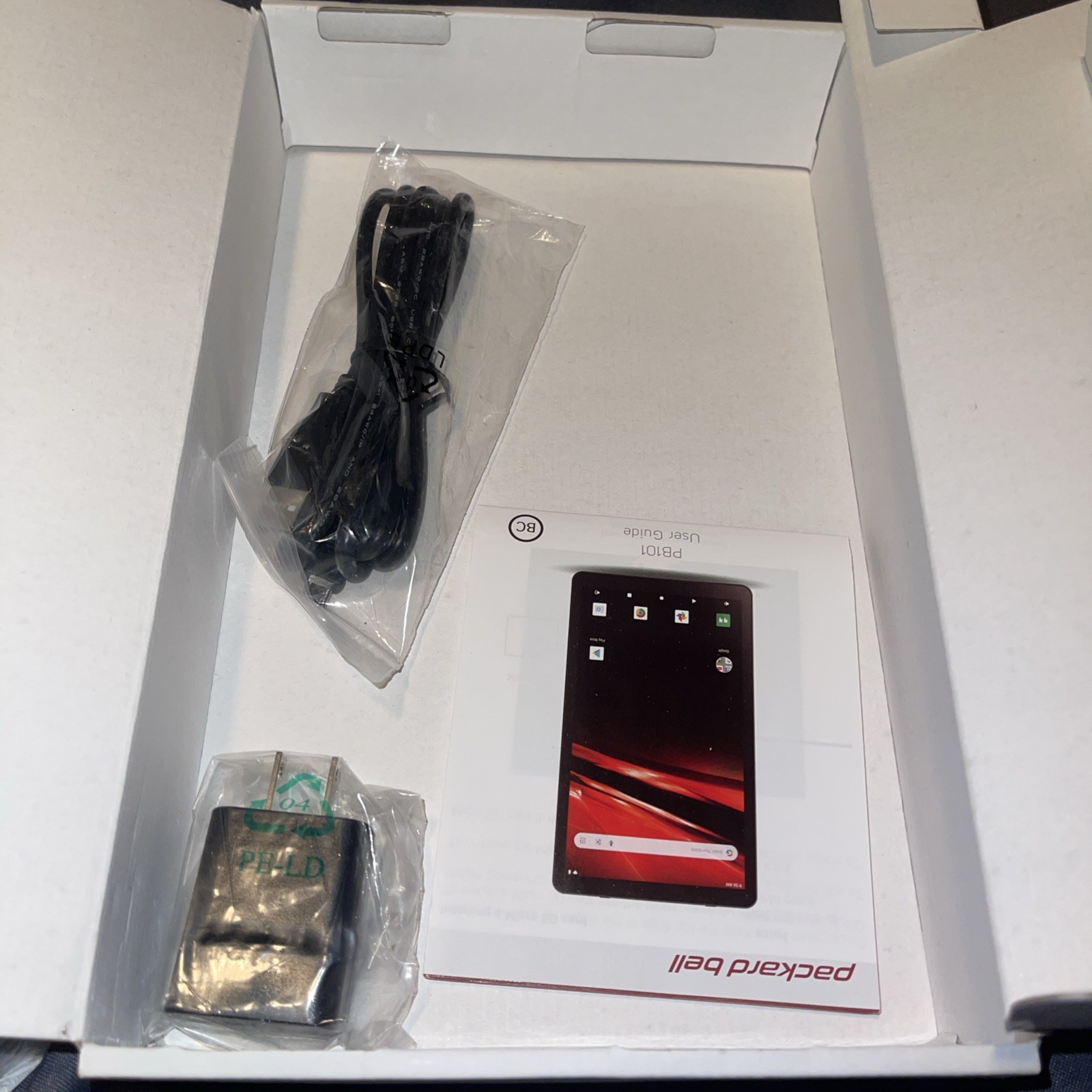 Packard Bell 10.1 e-book Tablet With Google Play New