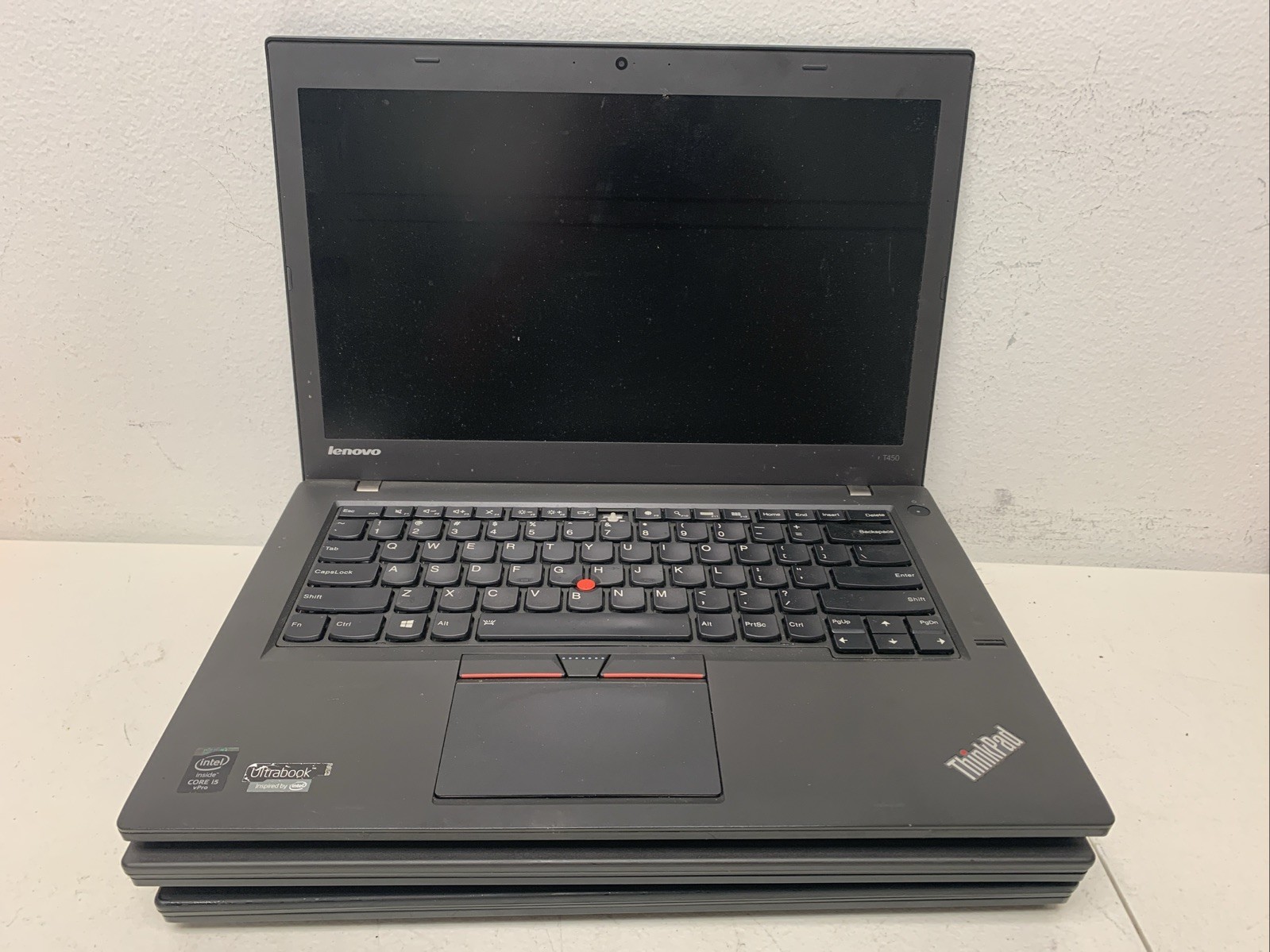 Lote (3) Lenovo ThinkPad T450 i5-5300U 2.30GHz 8GB RAM FOR PARTS AS IS/read Des