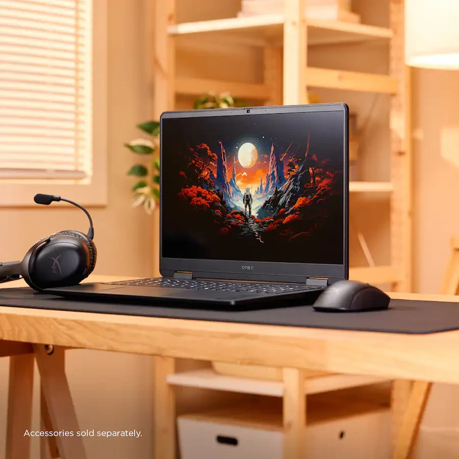 HP OMEN 16″ 2K 144Hz Gaming Laptop AMD Ryzen 9 8940HX RTX 5060 32GB DDR5 1TB SSD