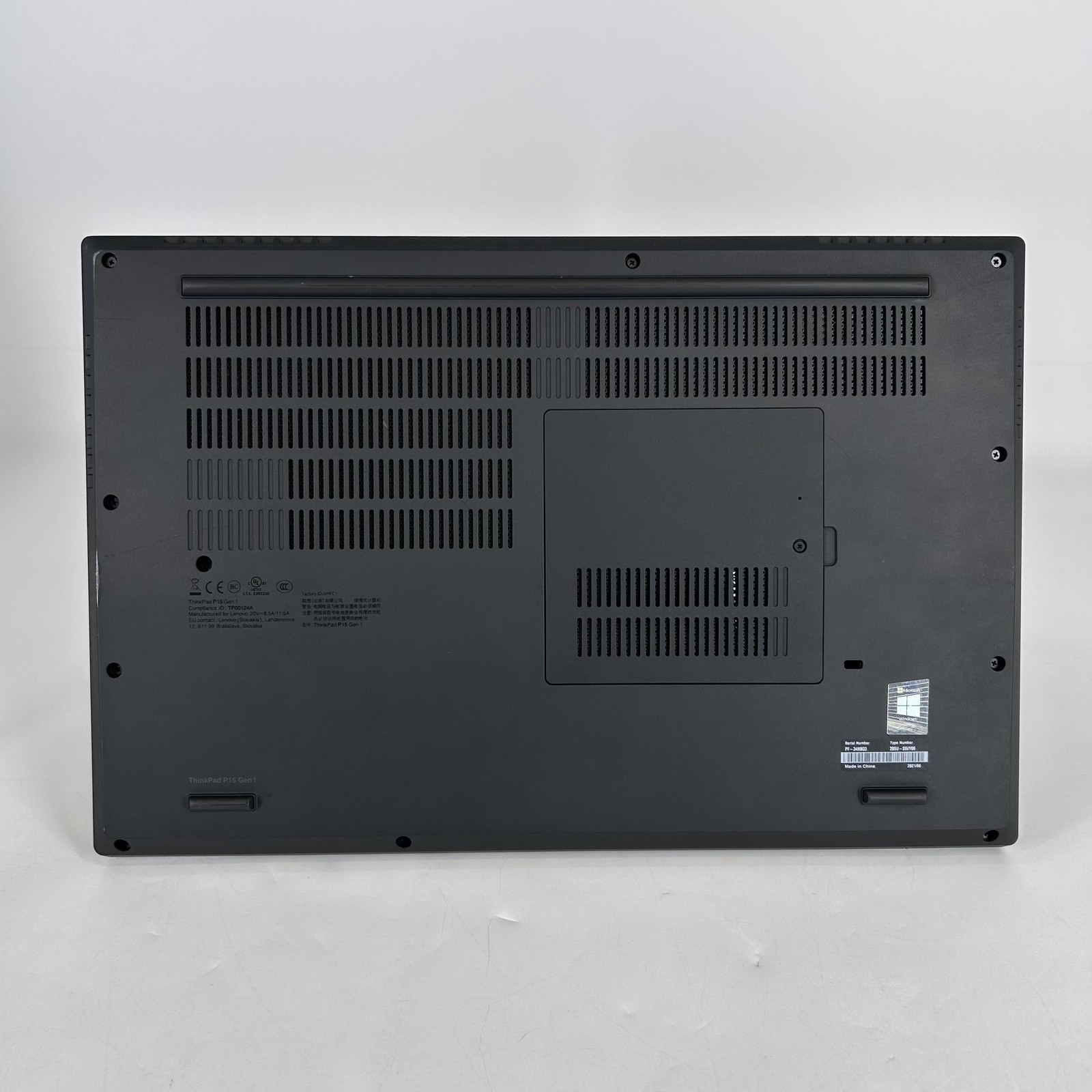 Lenovo ThinkPad P15 Gen 1 4K i9-10885H 2.40GHz 64GB 1TB Quadro RTX 4000 Max-Q