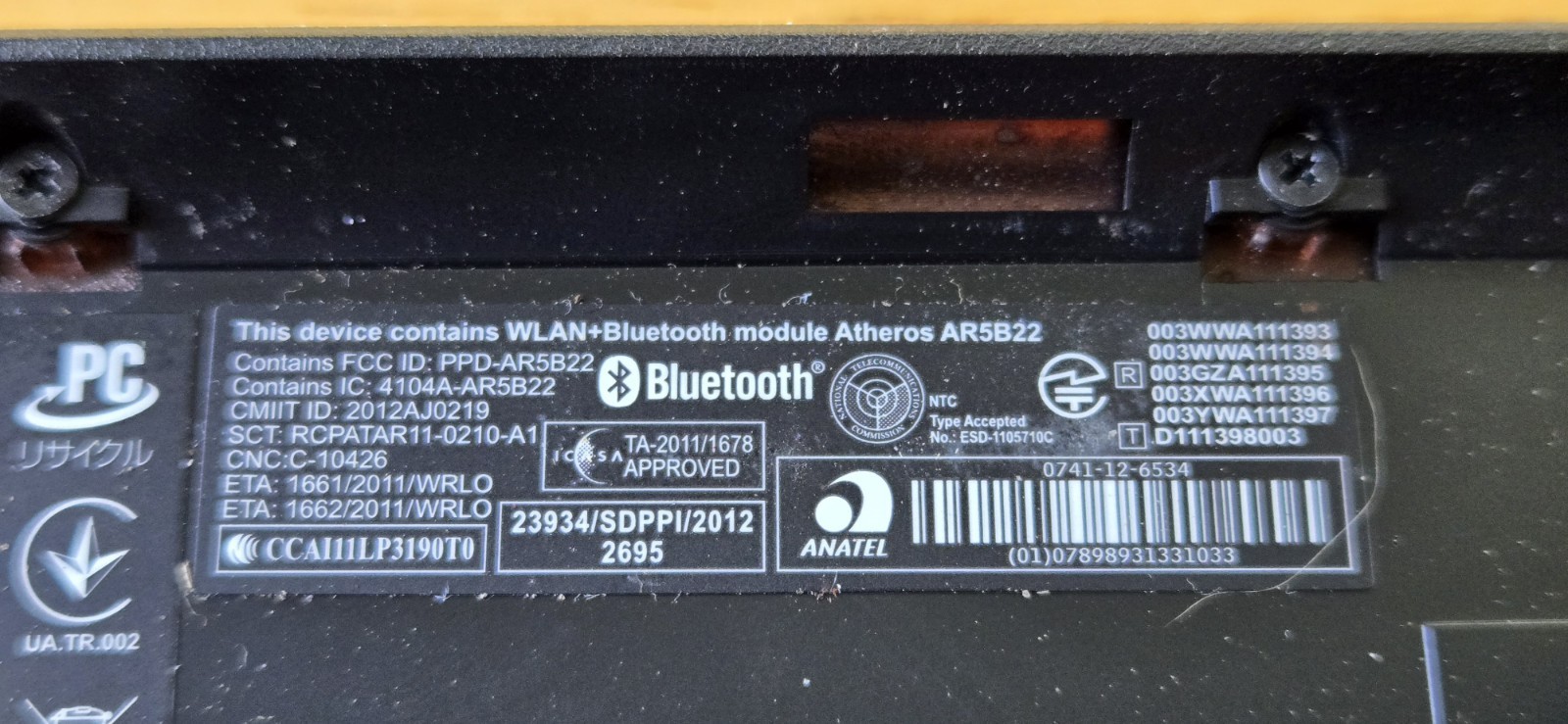 Acer Aspire V3 731-4477 15″ Laptop SOLD AS IS FOR PARTS