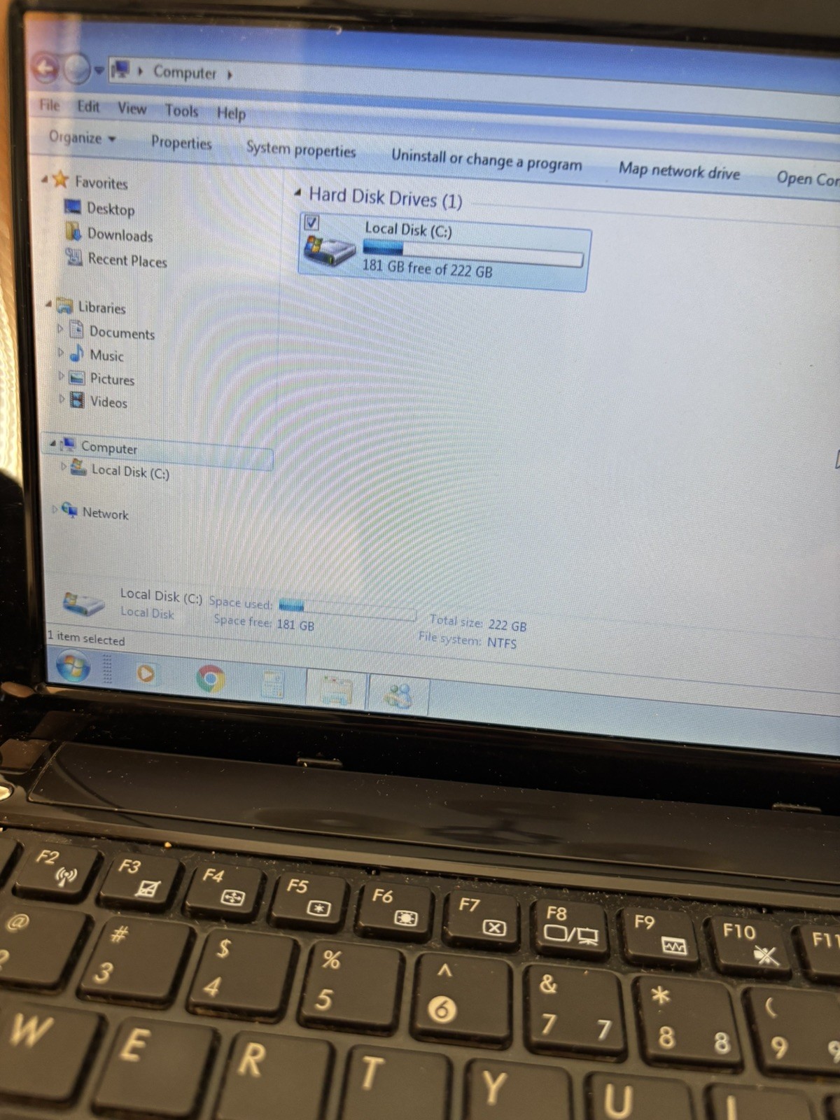 ASUS Eee 1005PEB Laptop – Intel Atom N450 – 1GB RAM – 250GB HDD – Windows 7