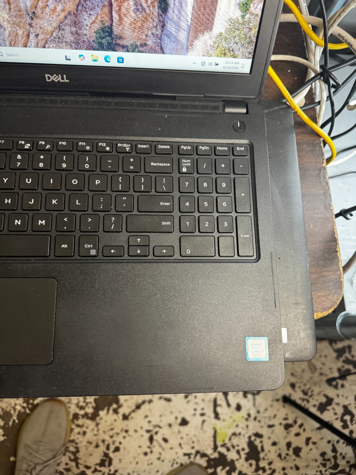 Dell Latitude 3580 Core i5-7200U, 8GB RAM, 500GB SSD, Win11 PRO #3399