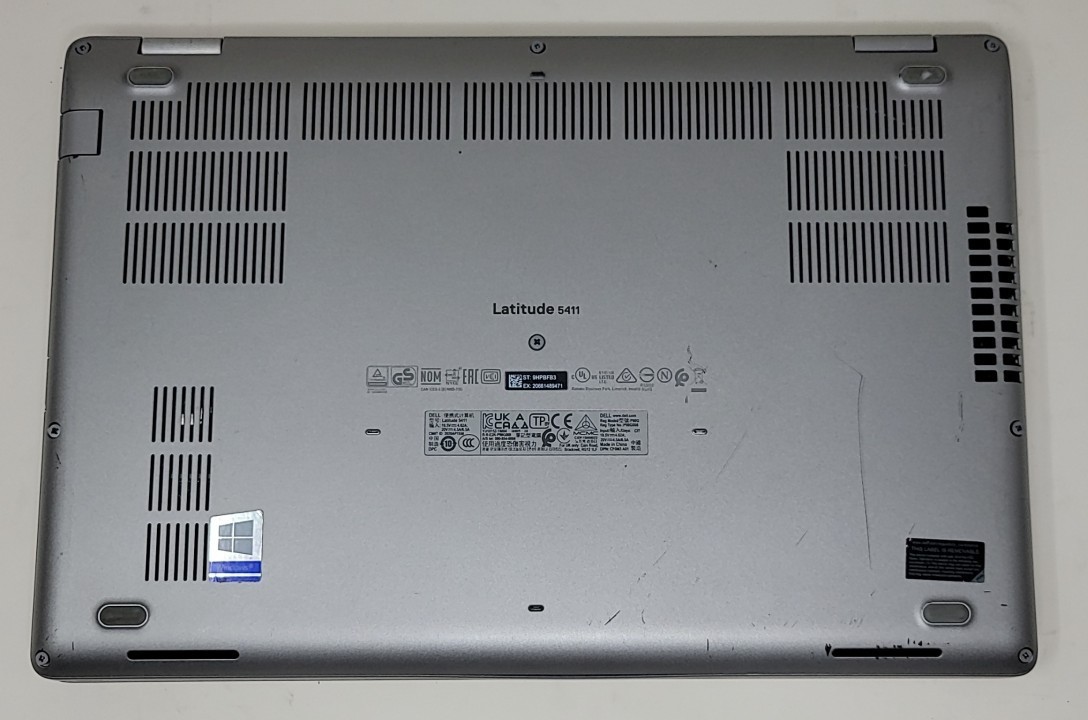 DELL latitude 5411 Laptop Intel 10th Gen i7 CPU For Parts or Repair SEE NOTES