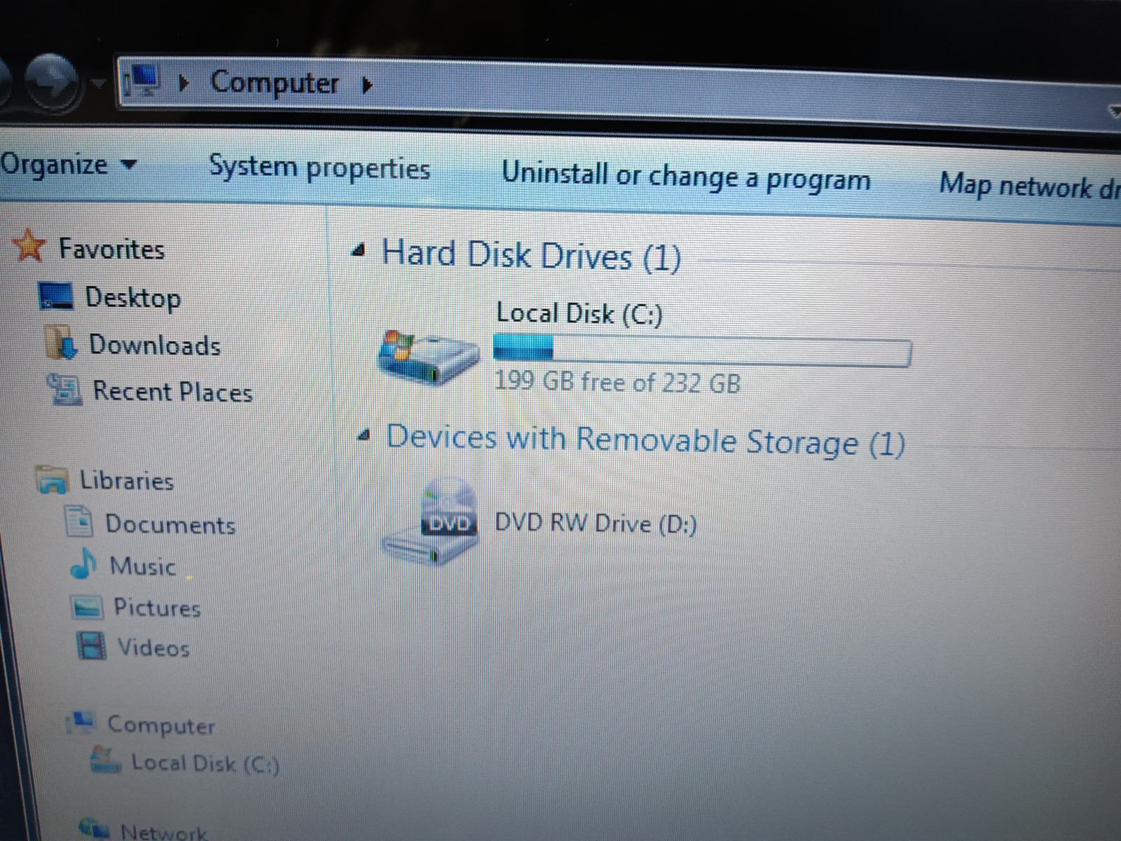Hp Pavilion dv6258se/Amd Turion TL-56 1.80/3gb/250gb/Windows 7 Home/Vga/15.4.”