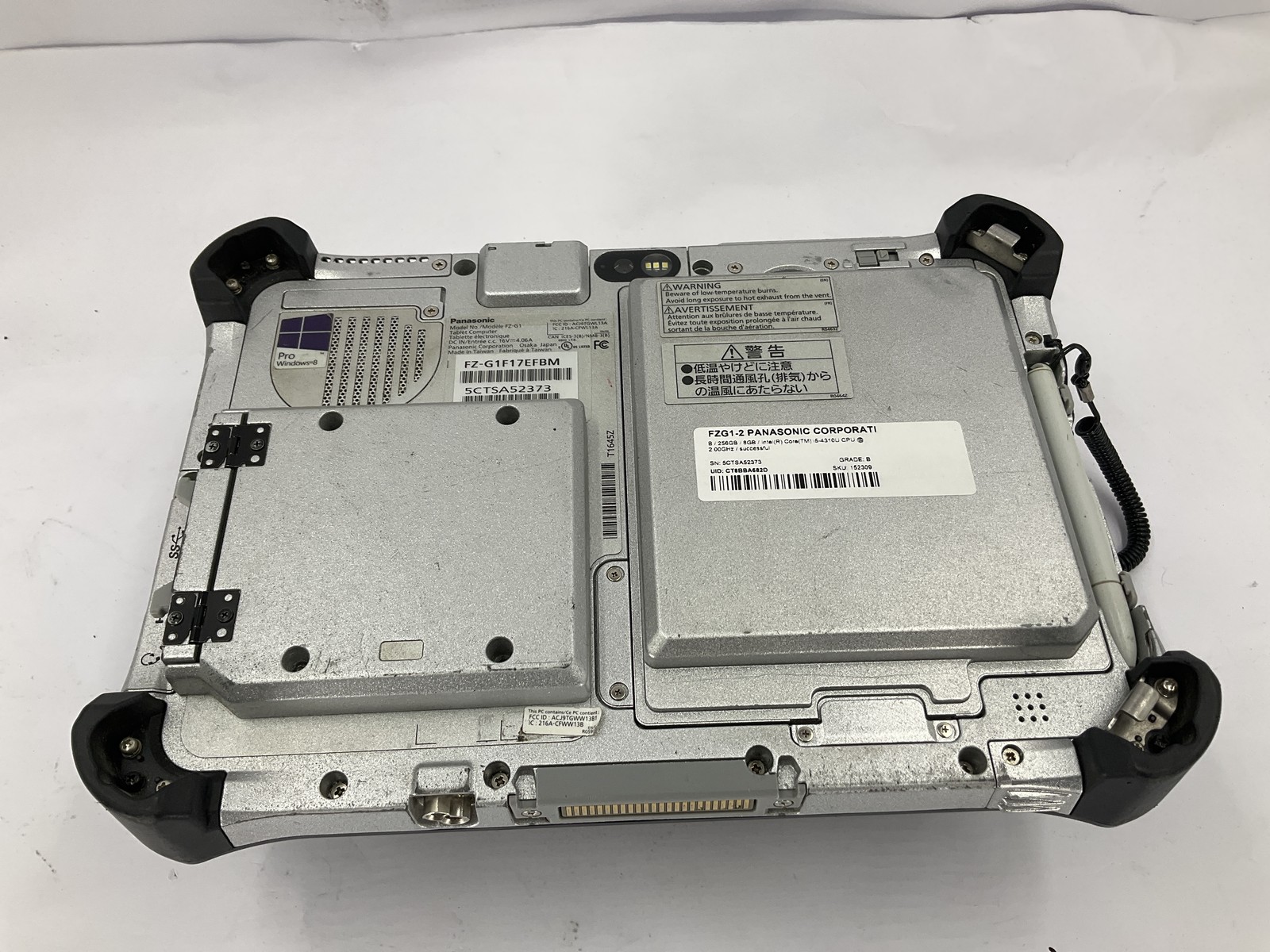 Panasonic ToughBook FZG1-2 10″ Core i5-4310U 256GB 8GB B NO OS