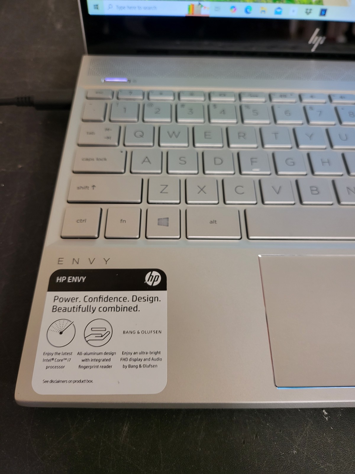 Hp Envy Laptop 13-ah0010nr — Touchscreen I7/8gb/256gb-U3