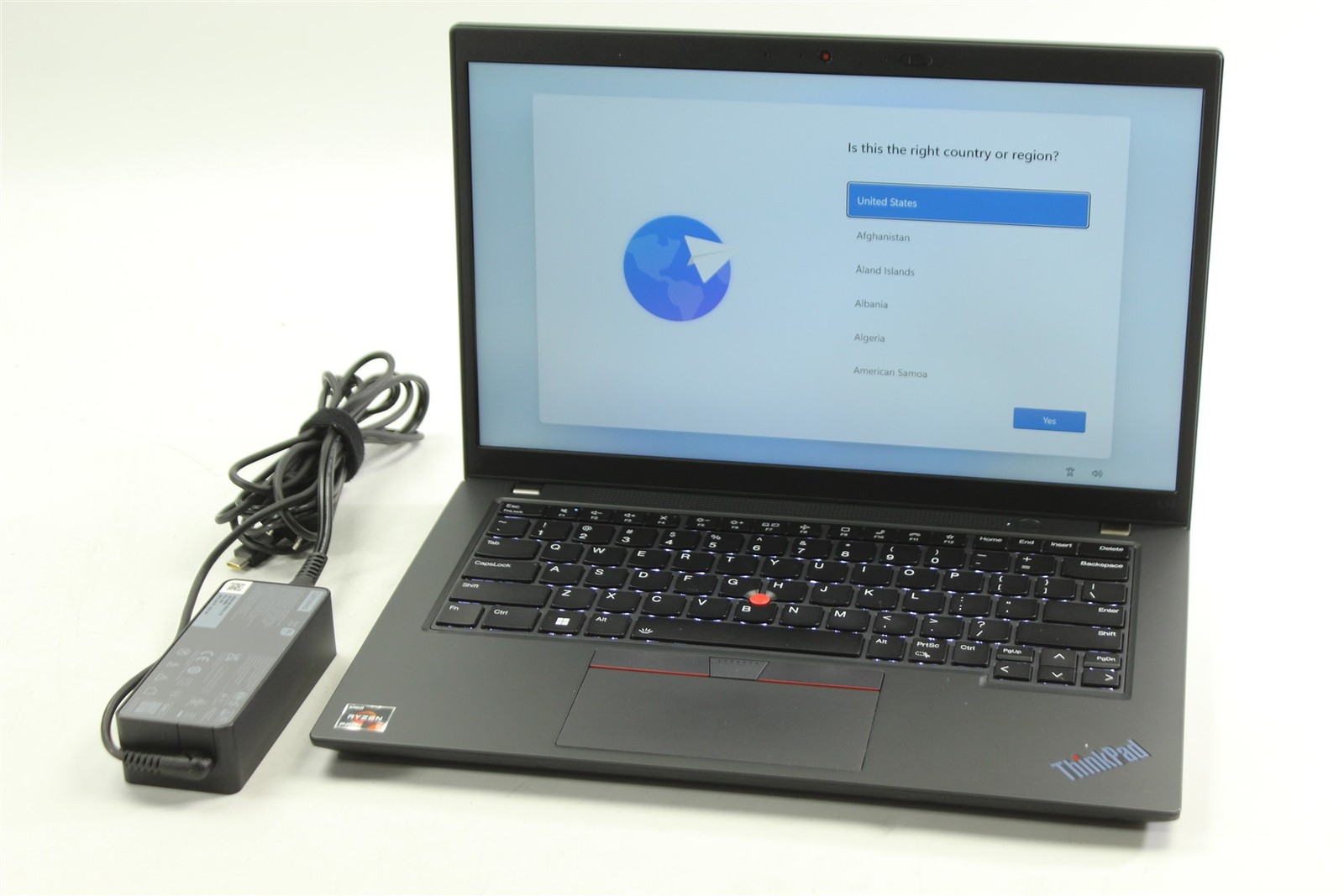 Lenovo ThinkPad L14 Gen 4 14″ Ryzen 5 Pro 7530U 2.0GHz 256GB SSD 16GB RAM W11H