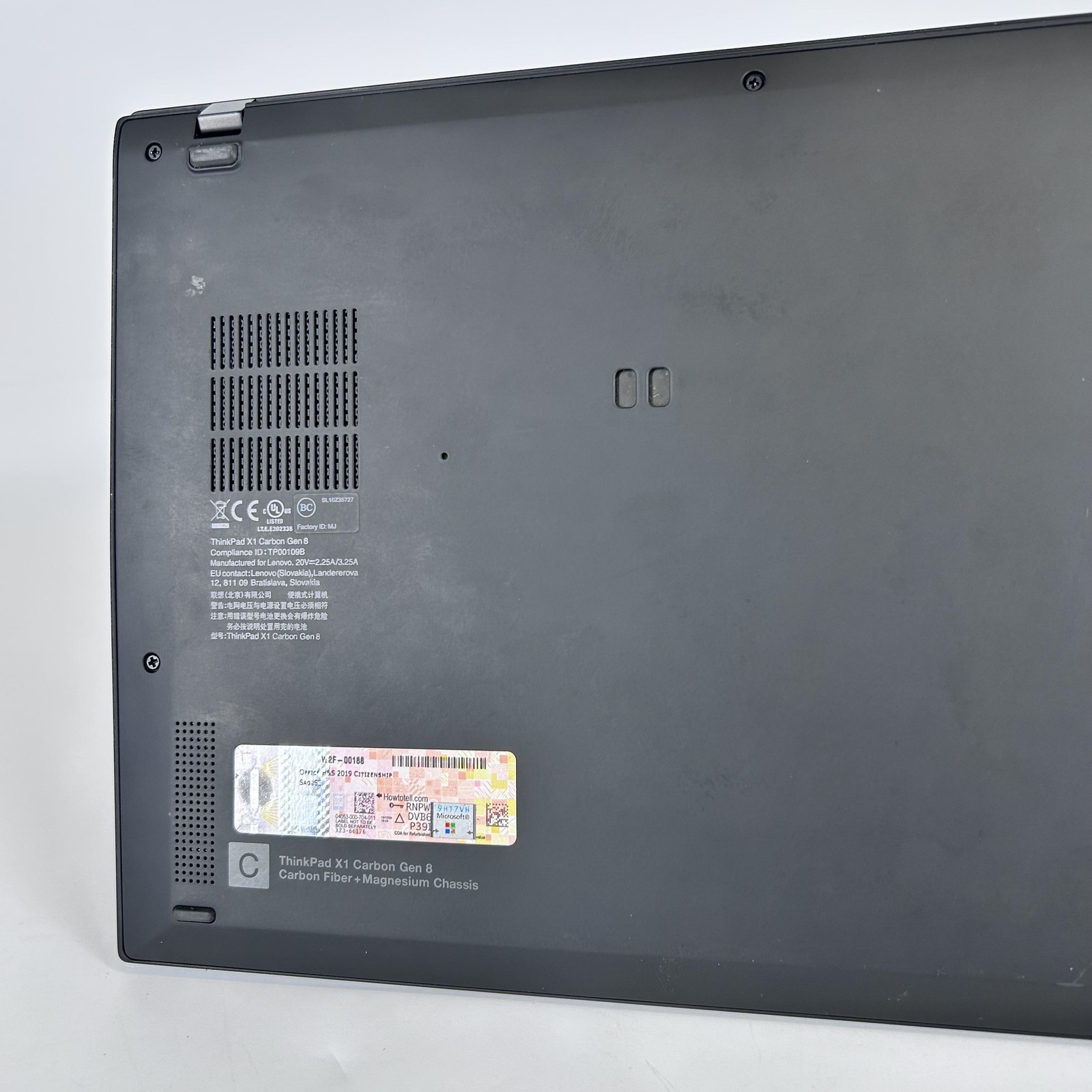 Lenovo ThinkPad X1 Carbon Gen 8 14 FHD TOUCH i7-10610U 1.80GHz 16GB 512GB SSD