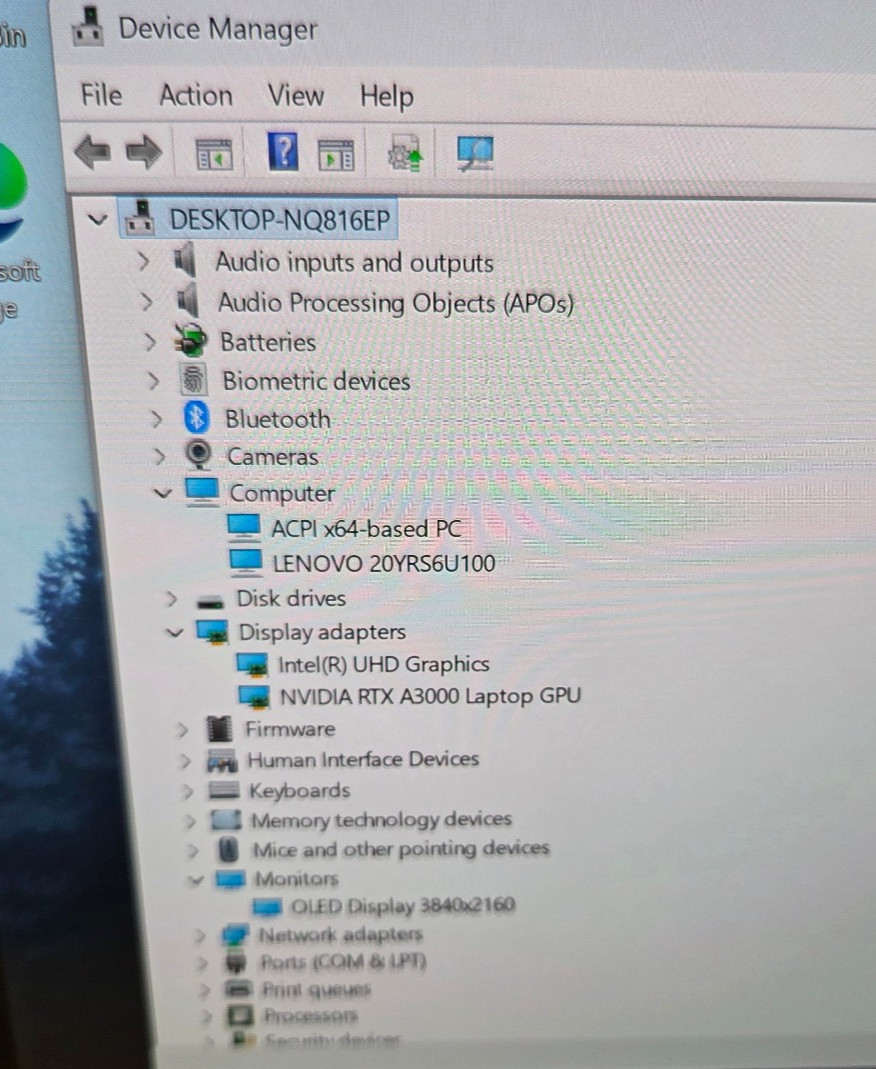 Lenovo ThinkPad P15 Gen2 I7-11850H vPro 64GRAM 512GSSD WIN11P 15.6 OLED RTXA3000