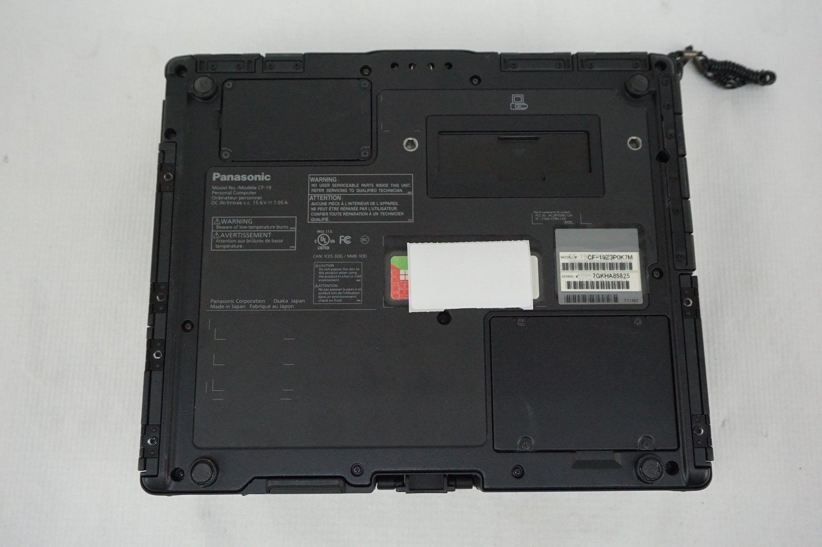 Panasonic Toughbook CF19 i5-3610ME 2.7GHz 4GB RAM Has Stylus No Hard Drive