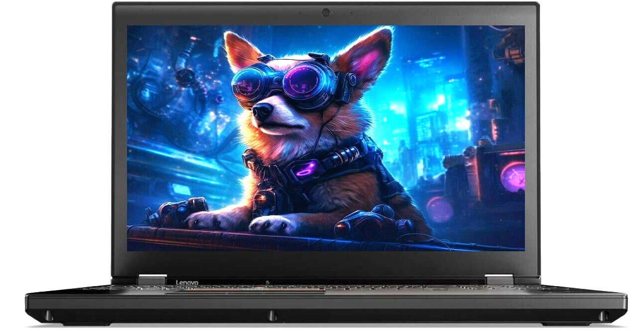 15.6″ Lenovo ThinkPad Gaming Laptop PC: Intel i7 Quad Core! 16GB RAM! 1TB SSD!