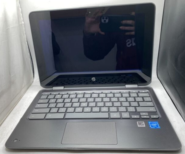 HP Chromebook x360 11 G1 11.6″ 2-in-1 Touch Celeron N3350 4GB RAM 32GB eMMC