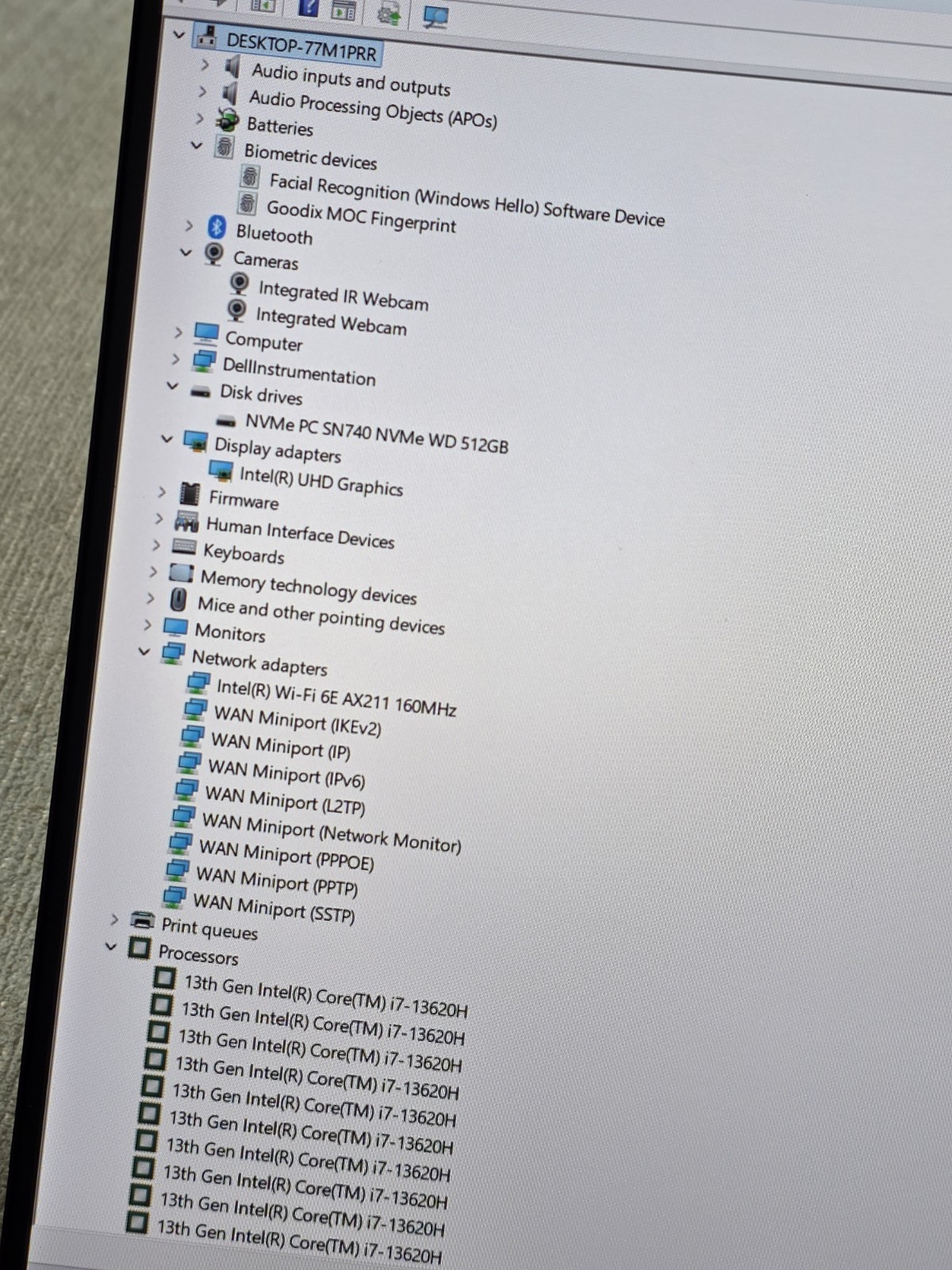 Dell XPS 15 9530 15.6″ FHD+ Intel Core i7-13620H 16GB RAM – 512GB SSD Intel iGPU