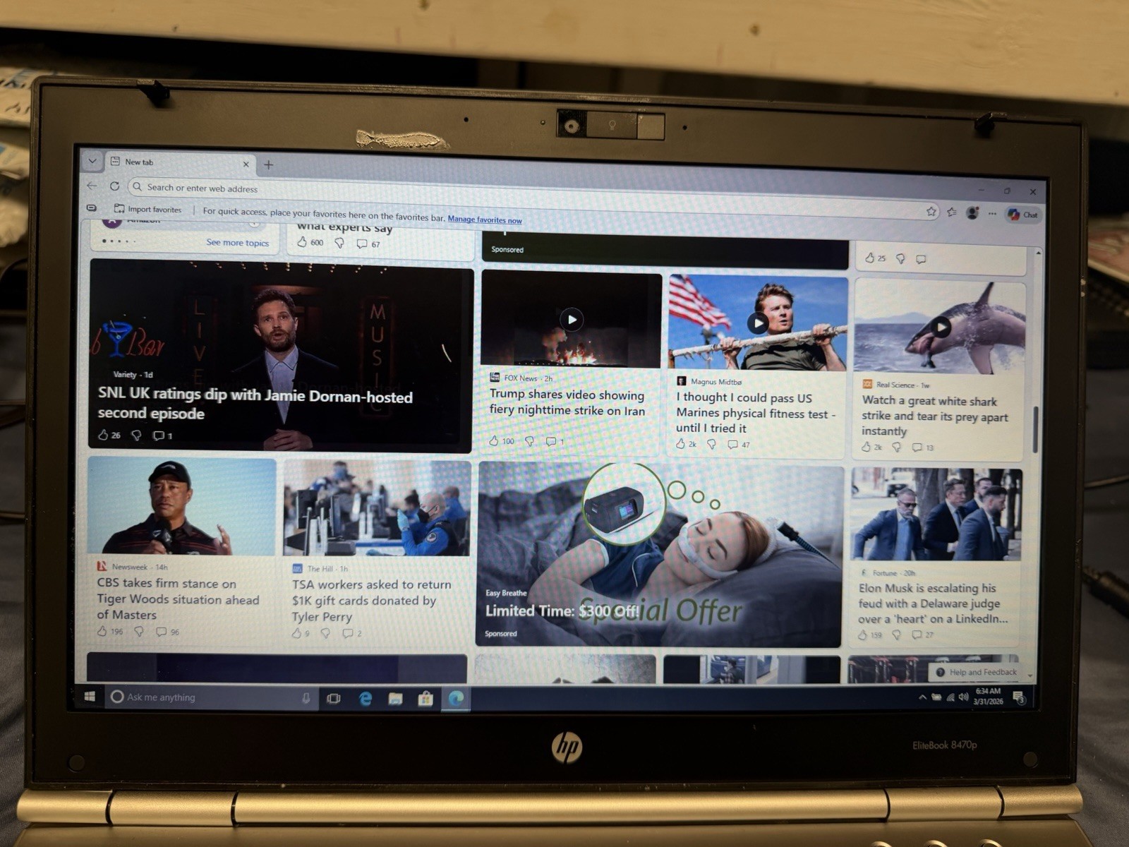 HP Elitebook 8460p laptop