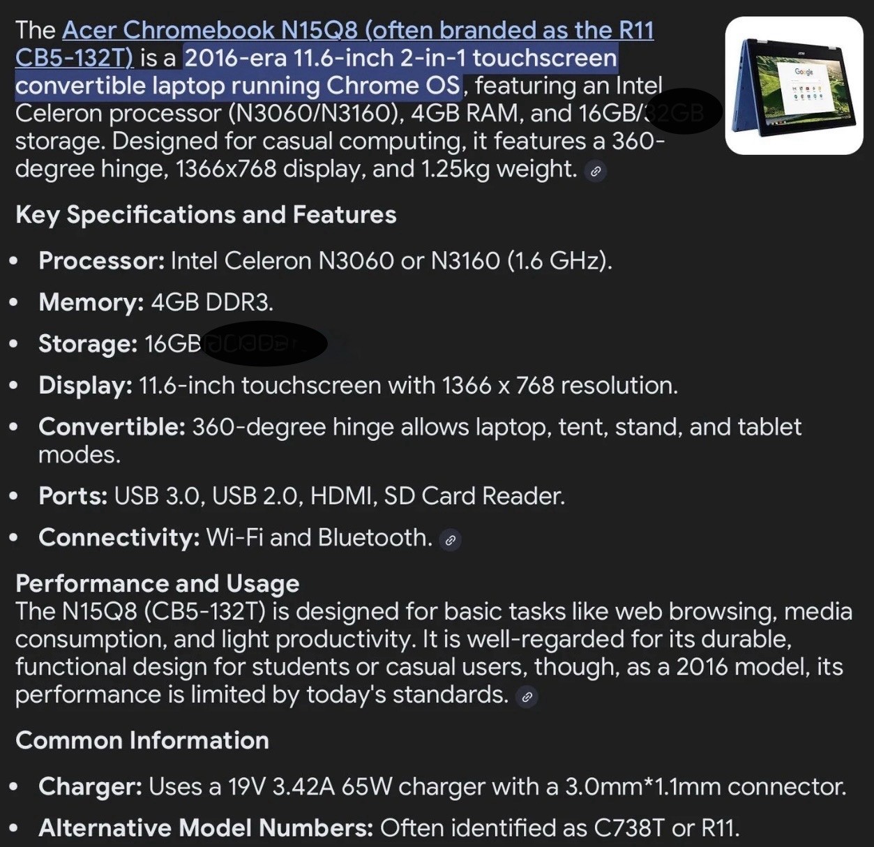 2 Acer Laptops and 1 Apple IPad
